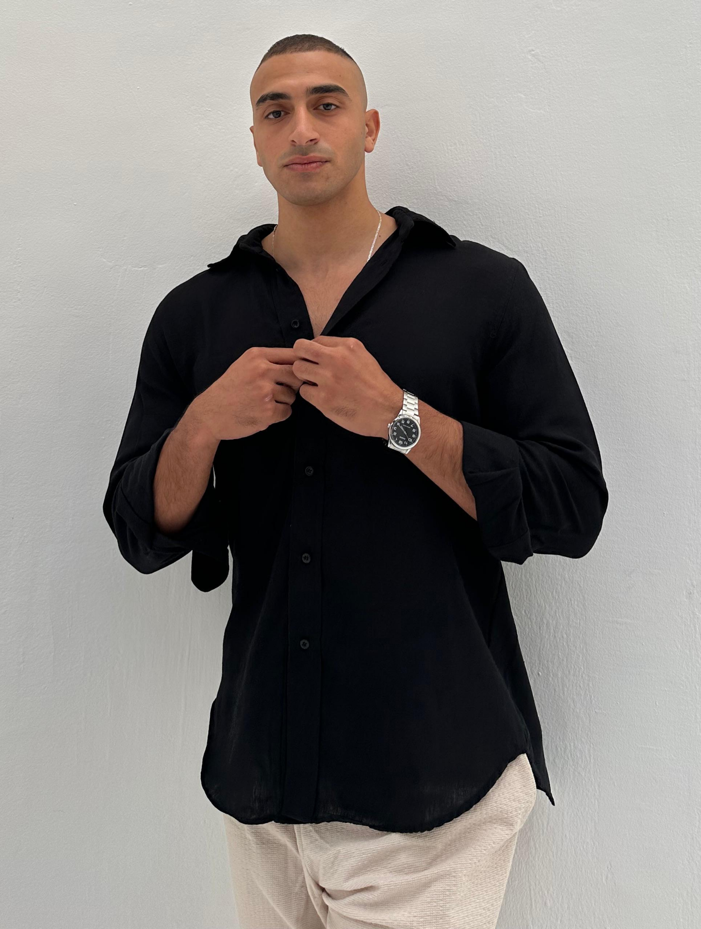 Black Coastal Shirt
