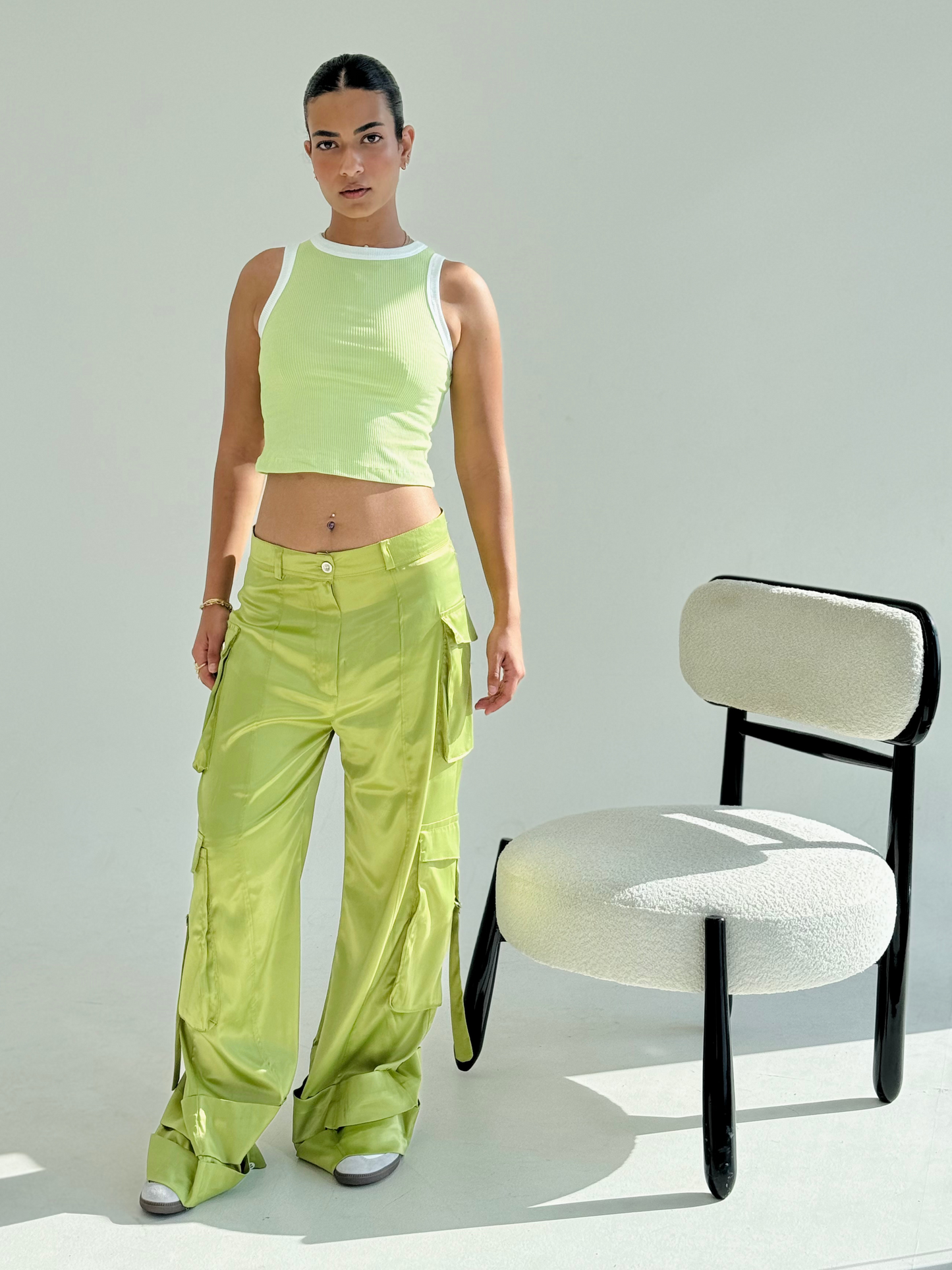 Melly Pants - Lemon Green