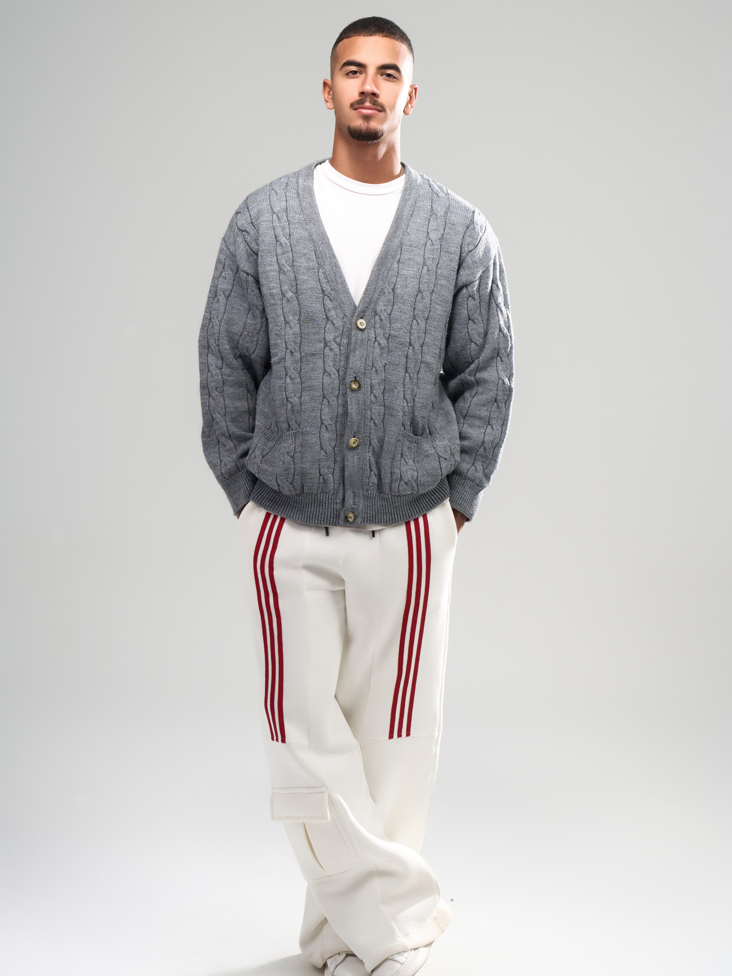 Striped Pants - Red