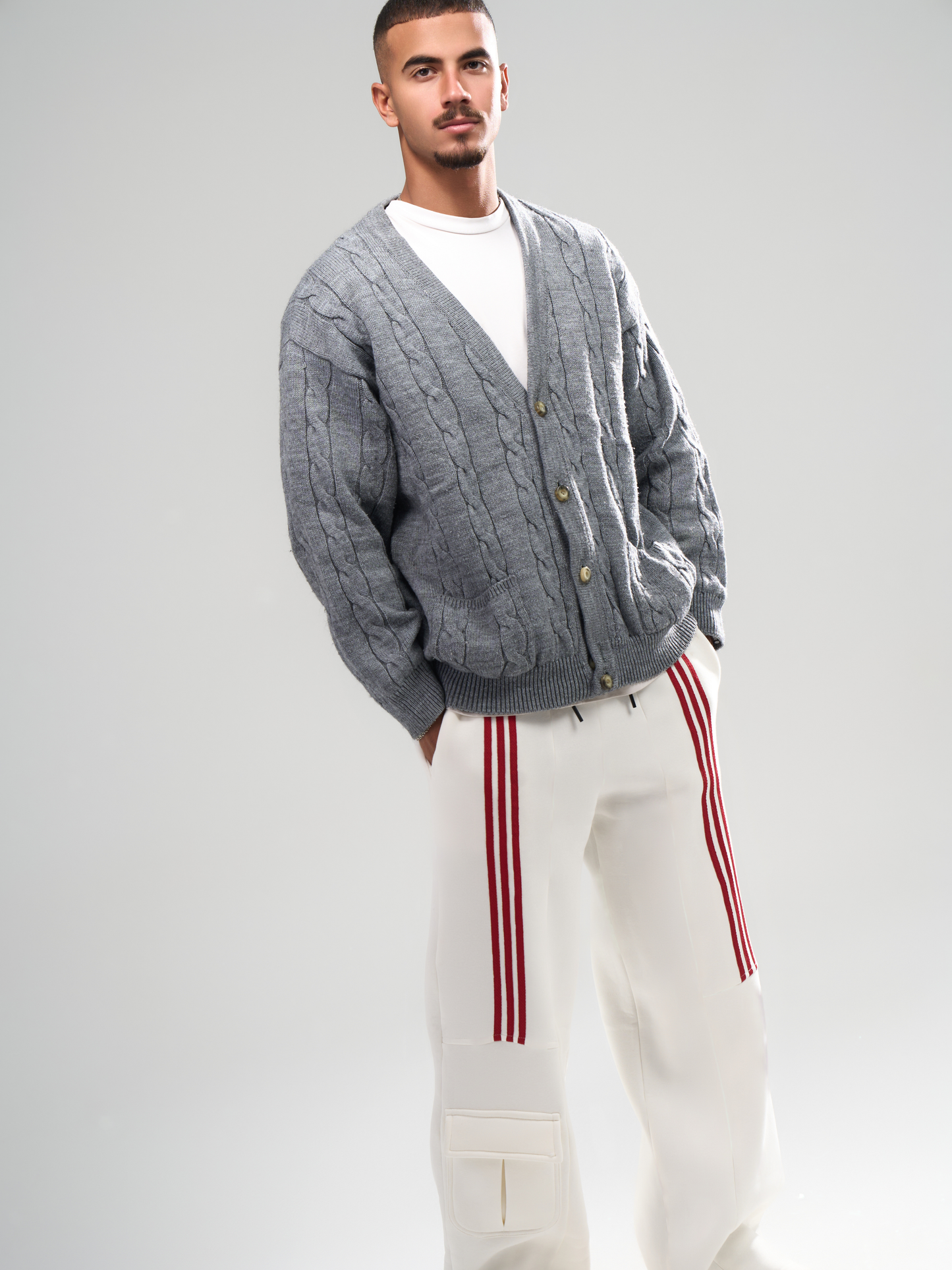 Striped Pants - Red