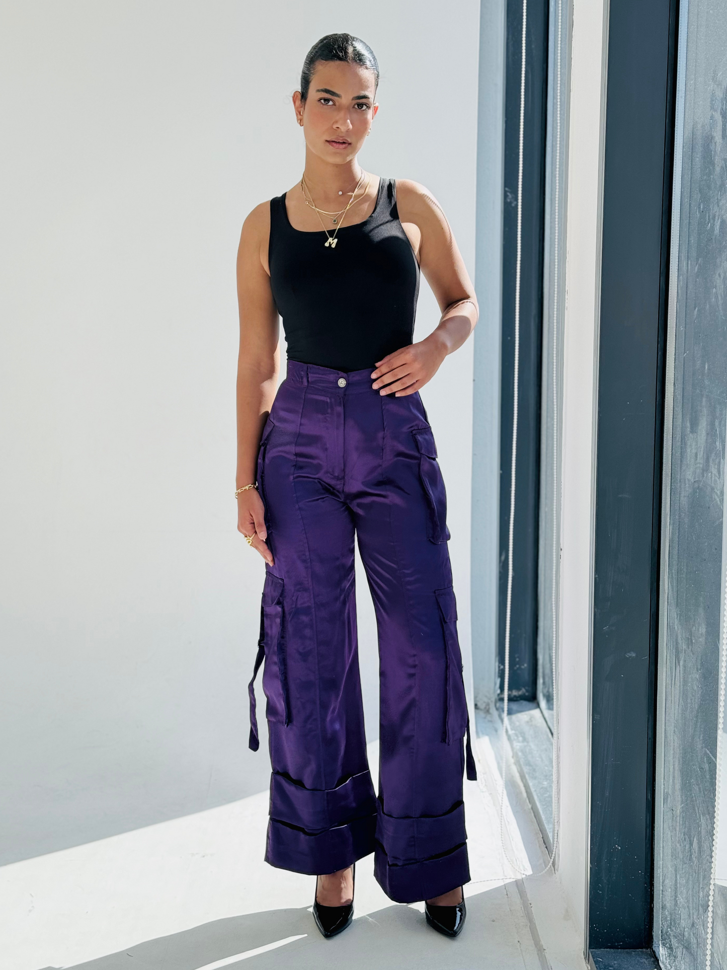 Melly Pants - Purple