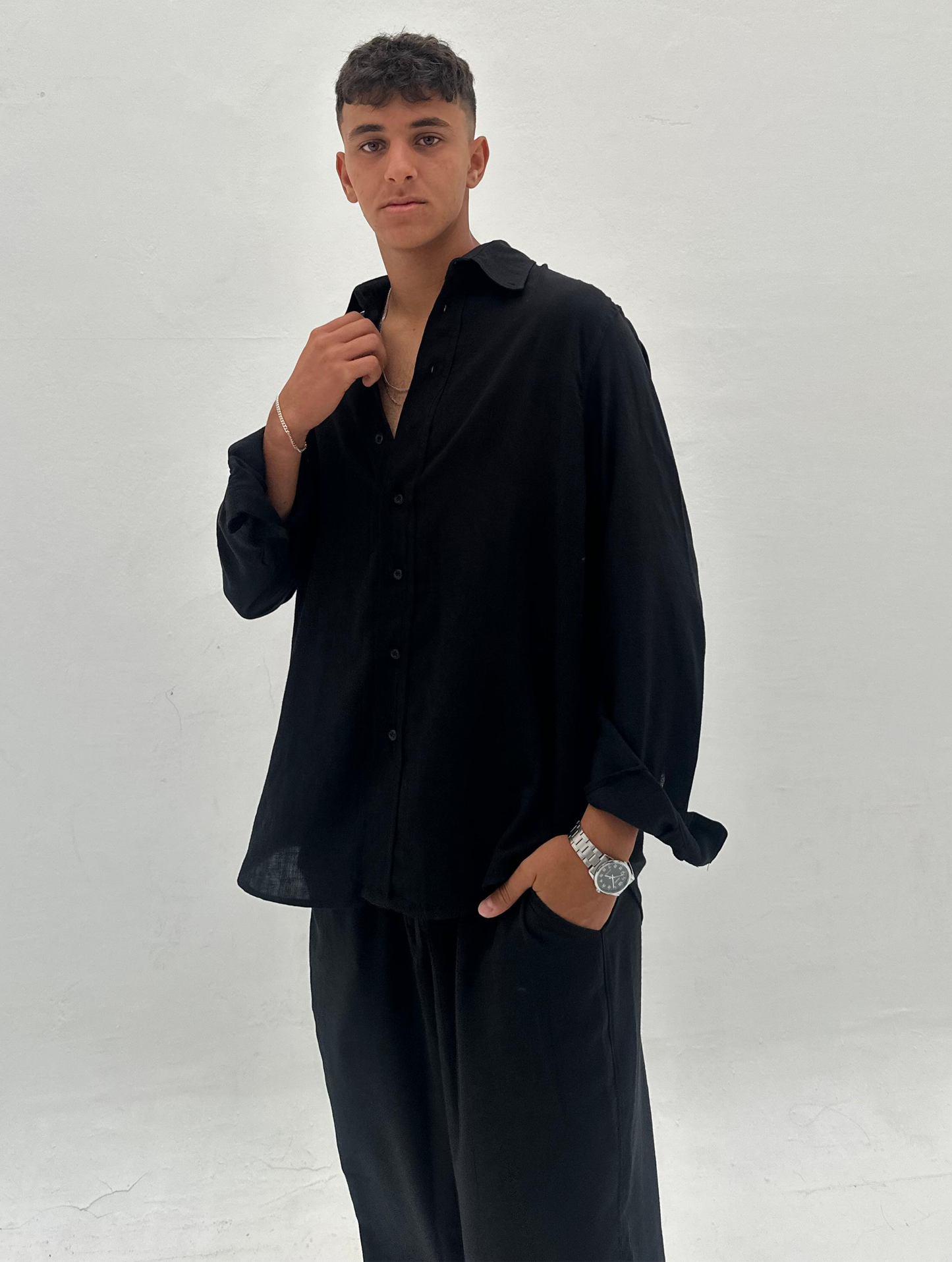 Black Coastal Pants