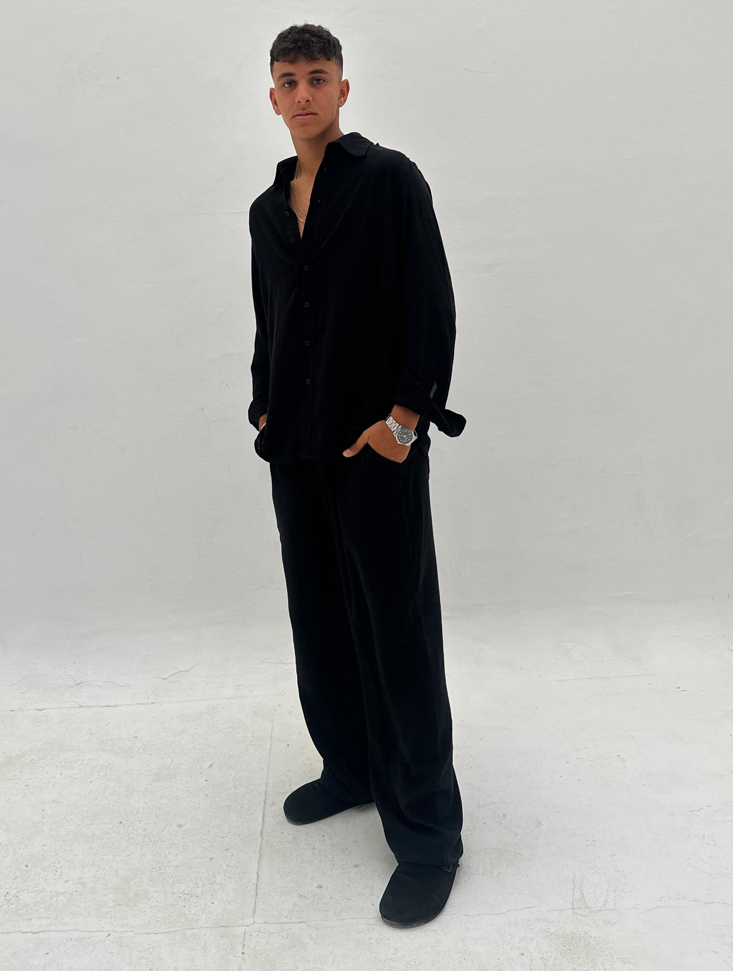 Black Coastal Pants