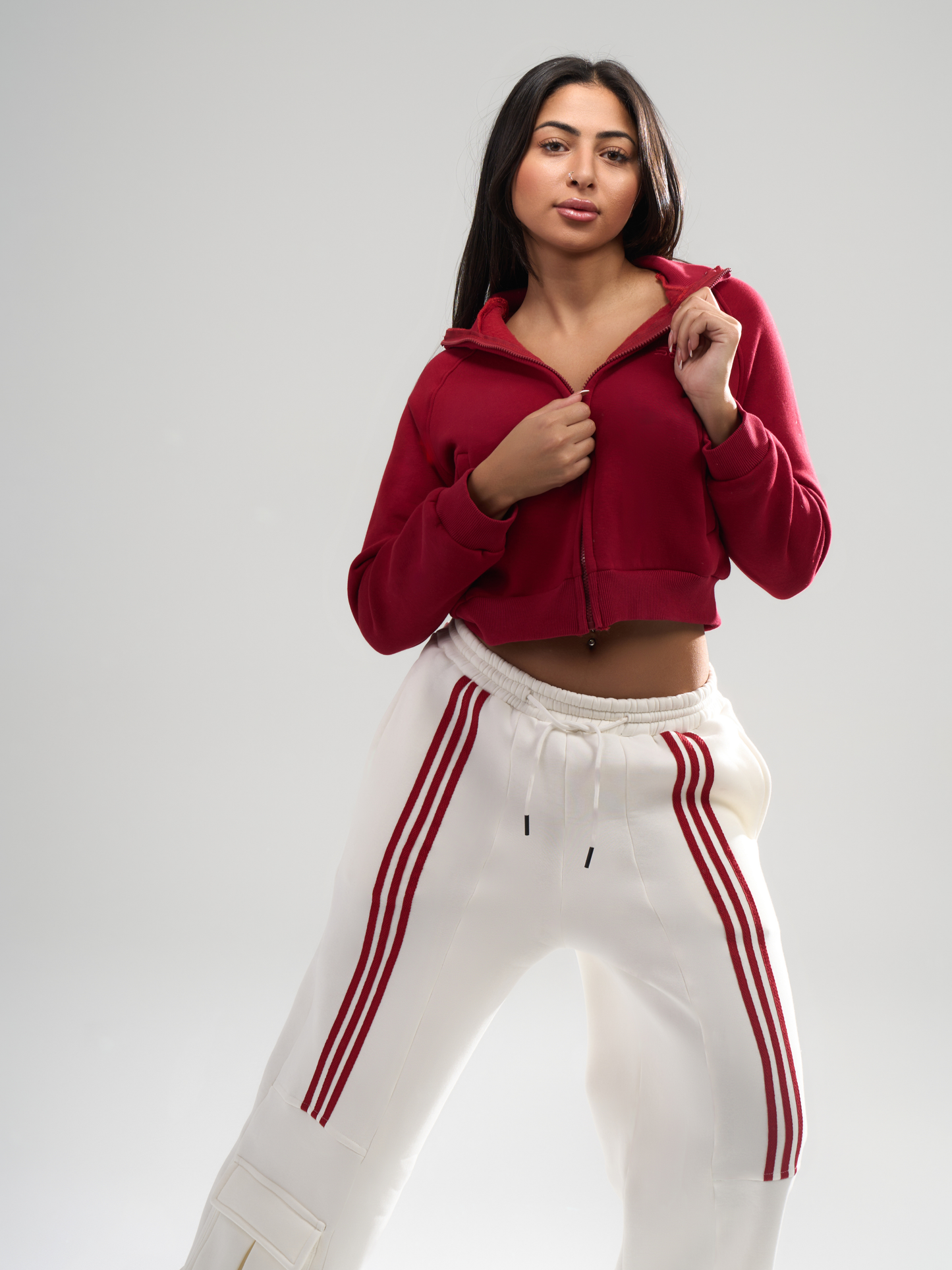 Striped Pants - Red