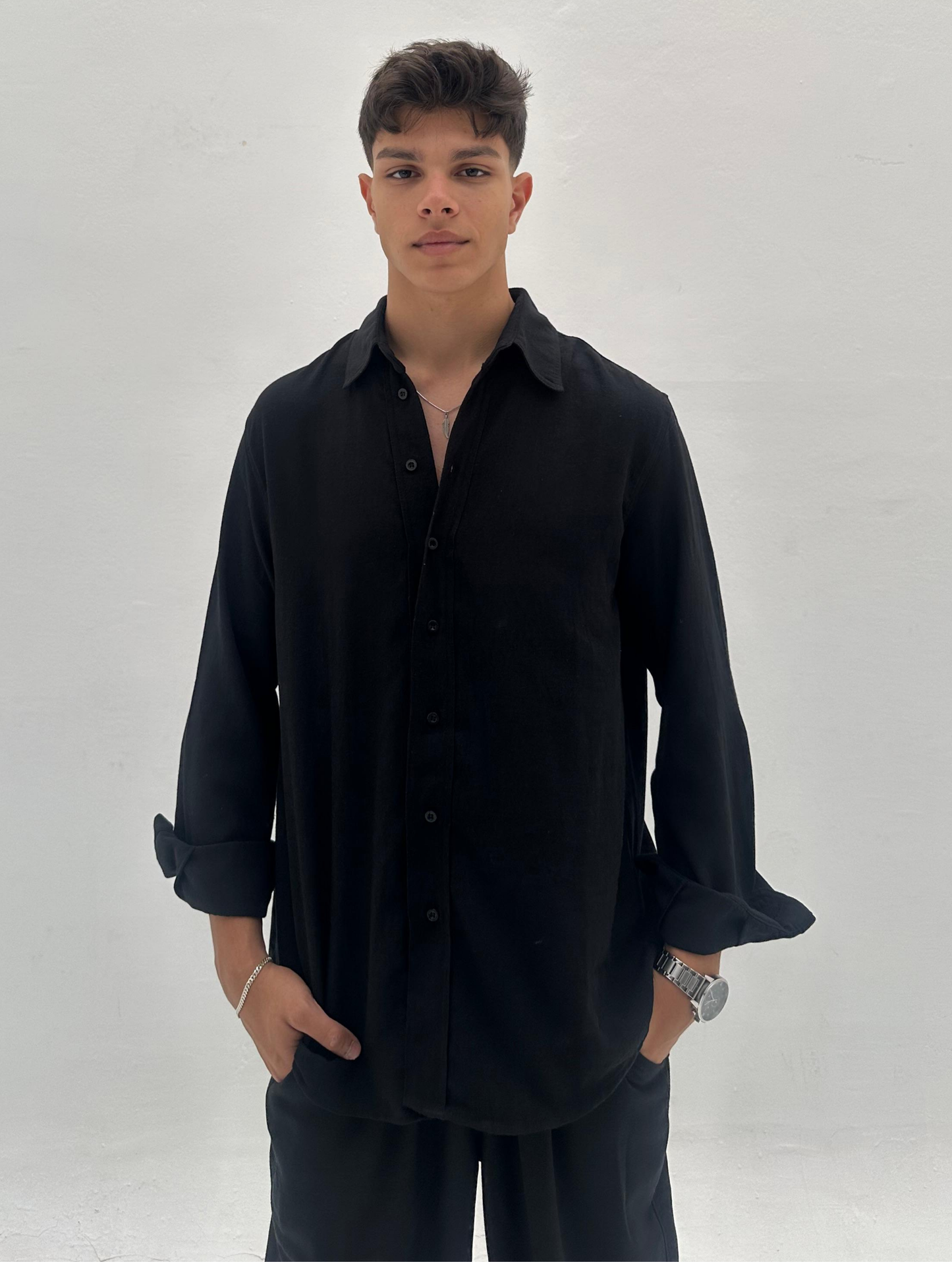 Black Coastal Shirt