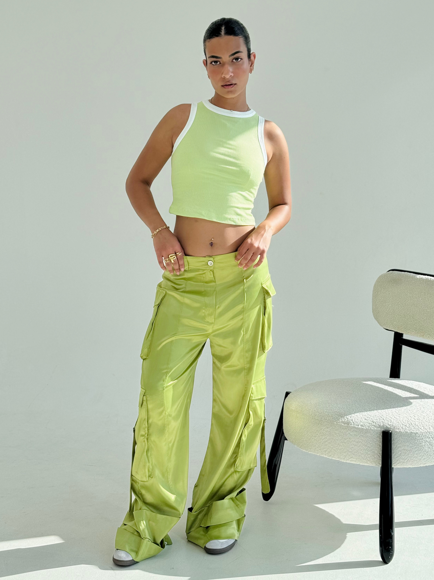 Melly Pants - Lemon Green
