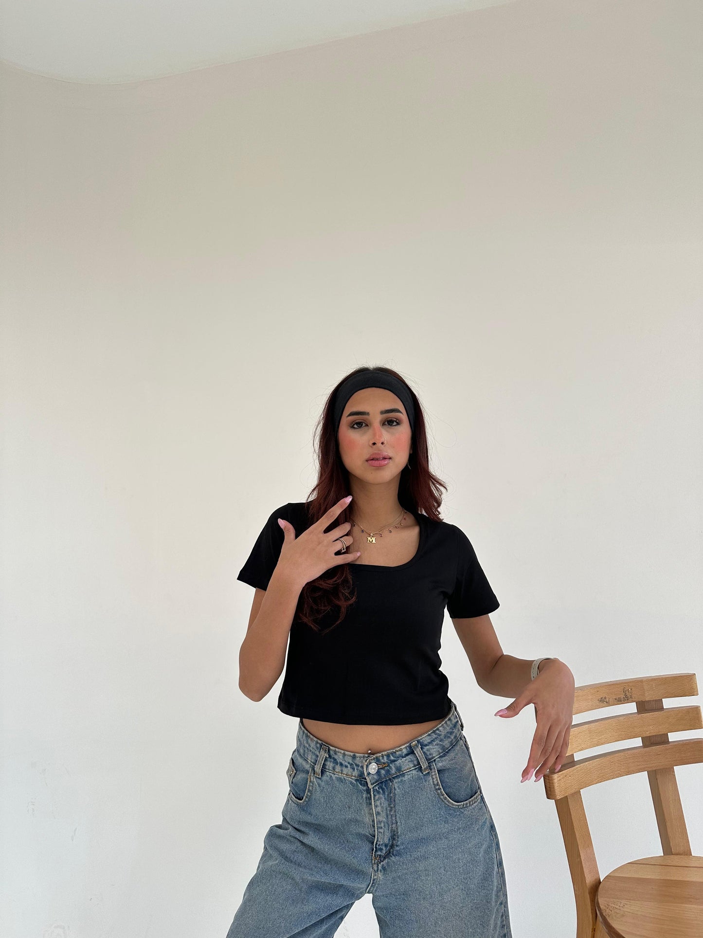 Black Baby Tee