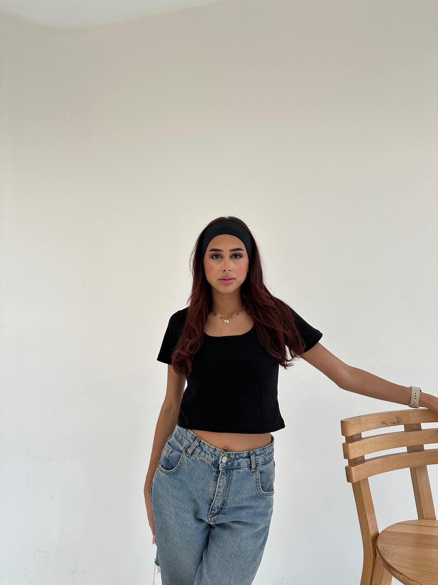 Black Baby Tee