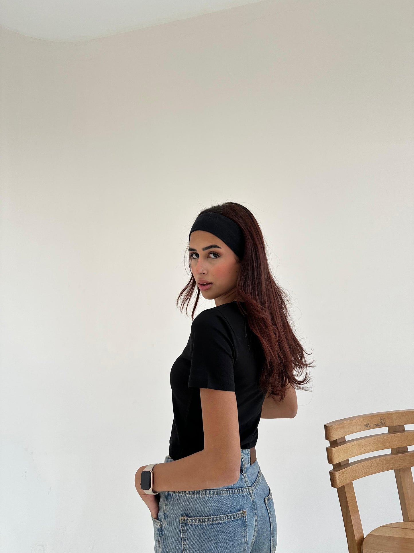 Black Baby Tee