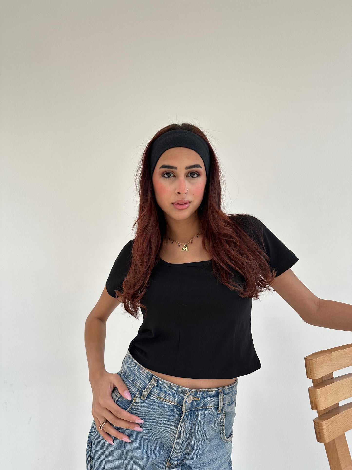 Black Baby Tee