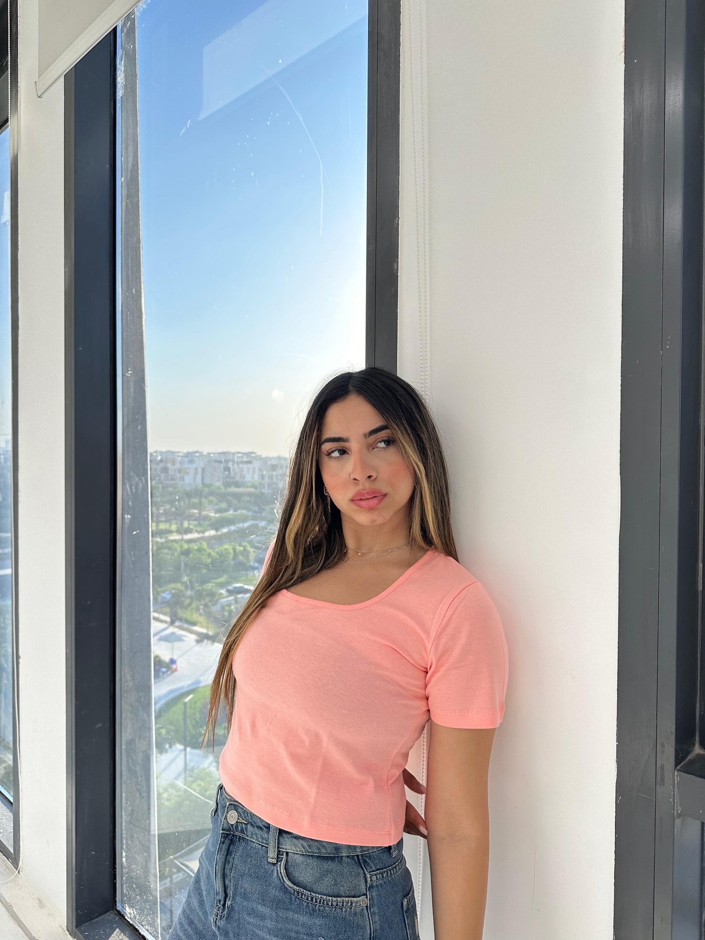 Pink Crop Top
