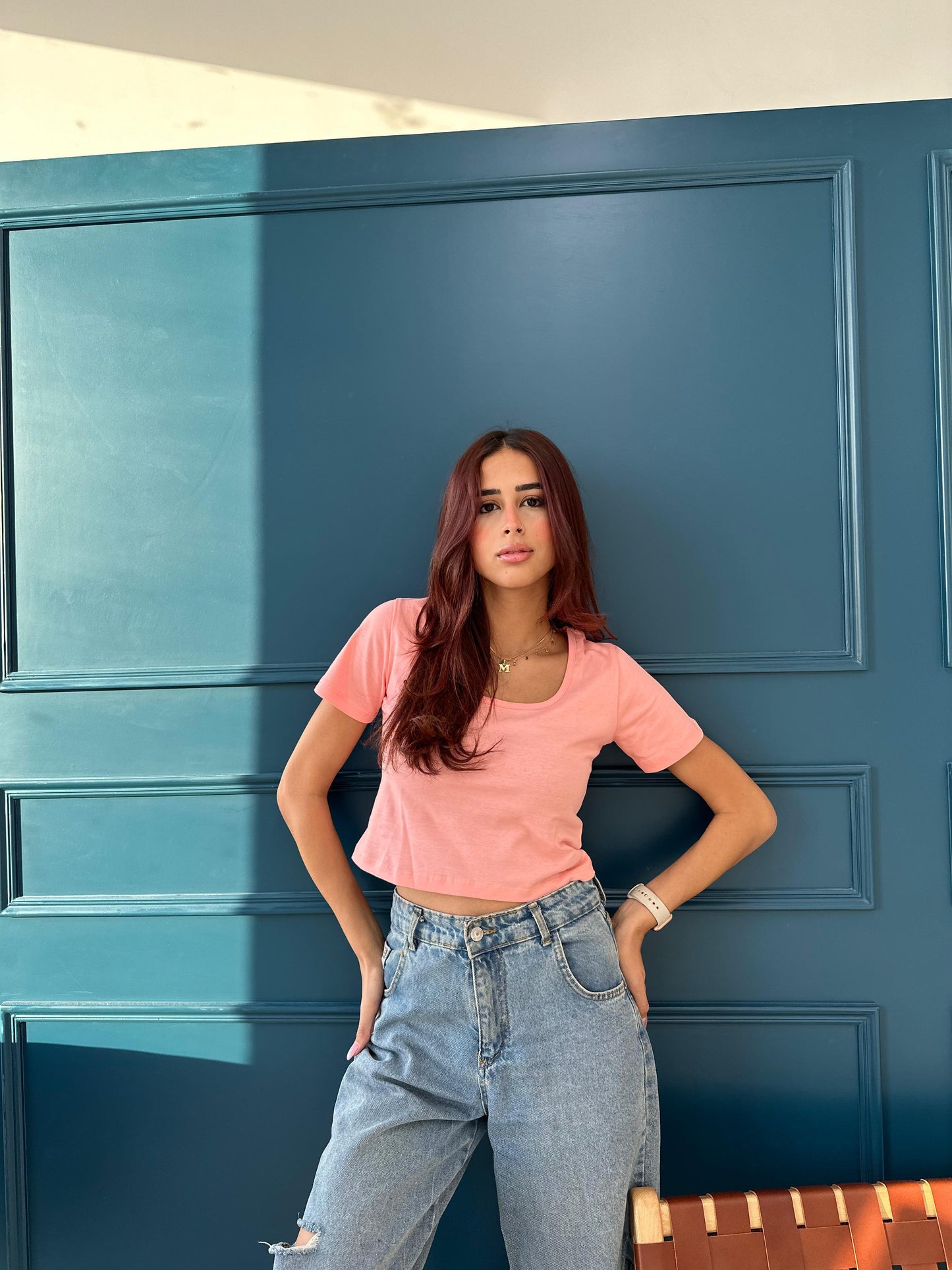 Pink Crop Top