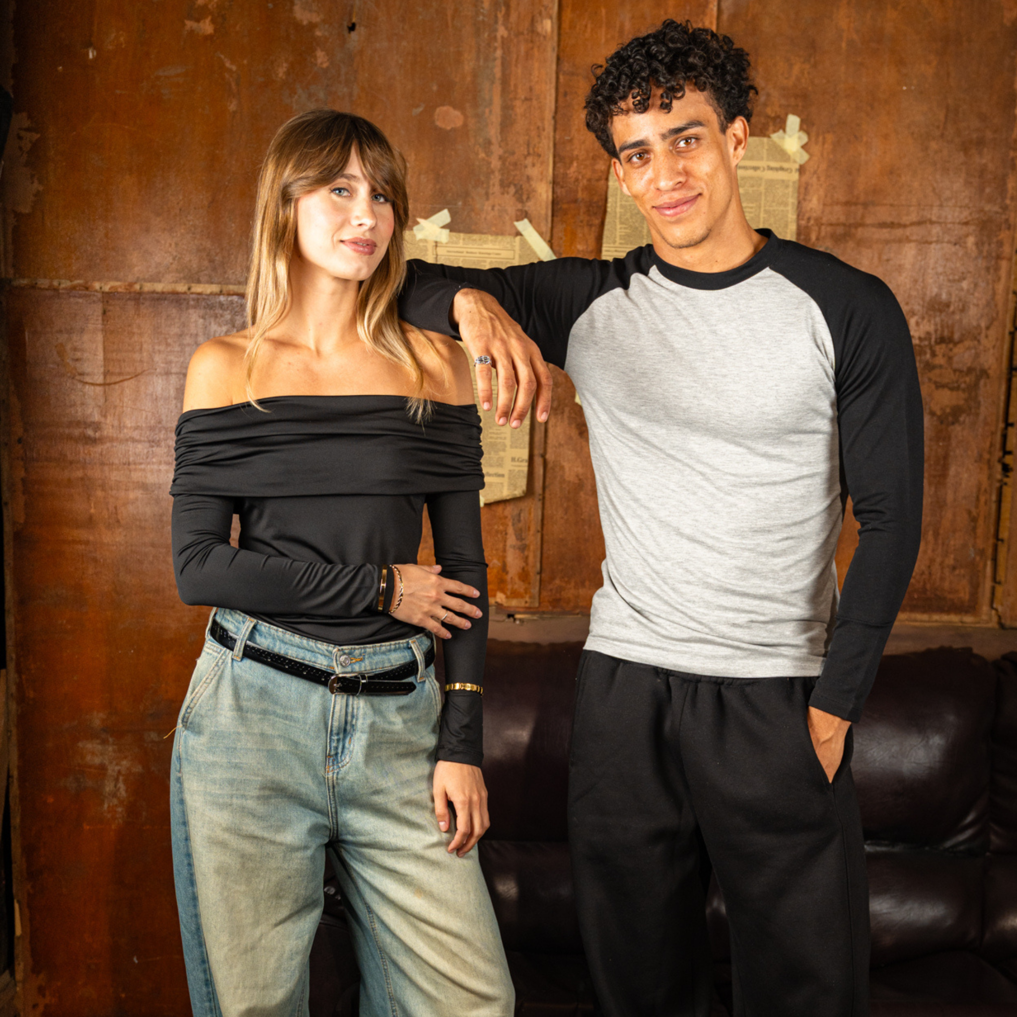 Off Shoulder Full Sleeve Top