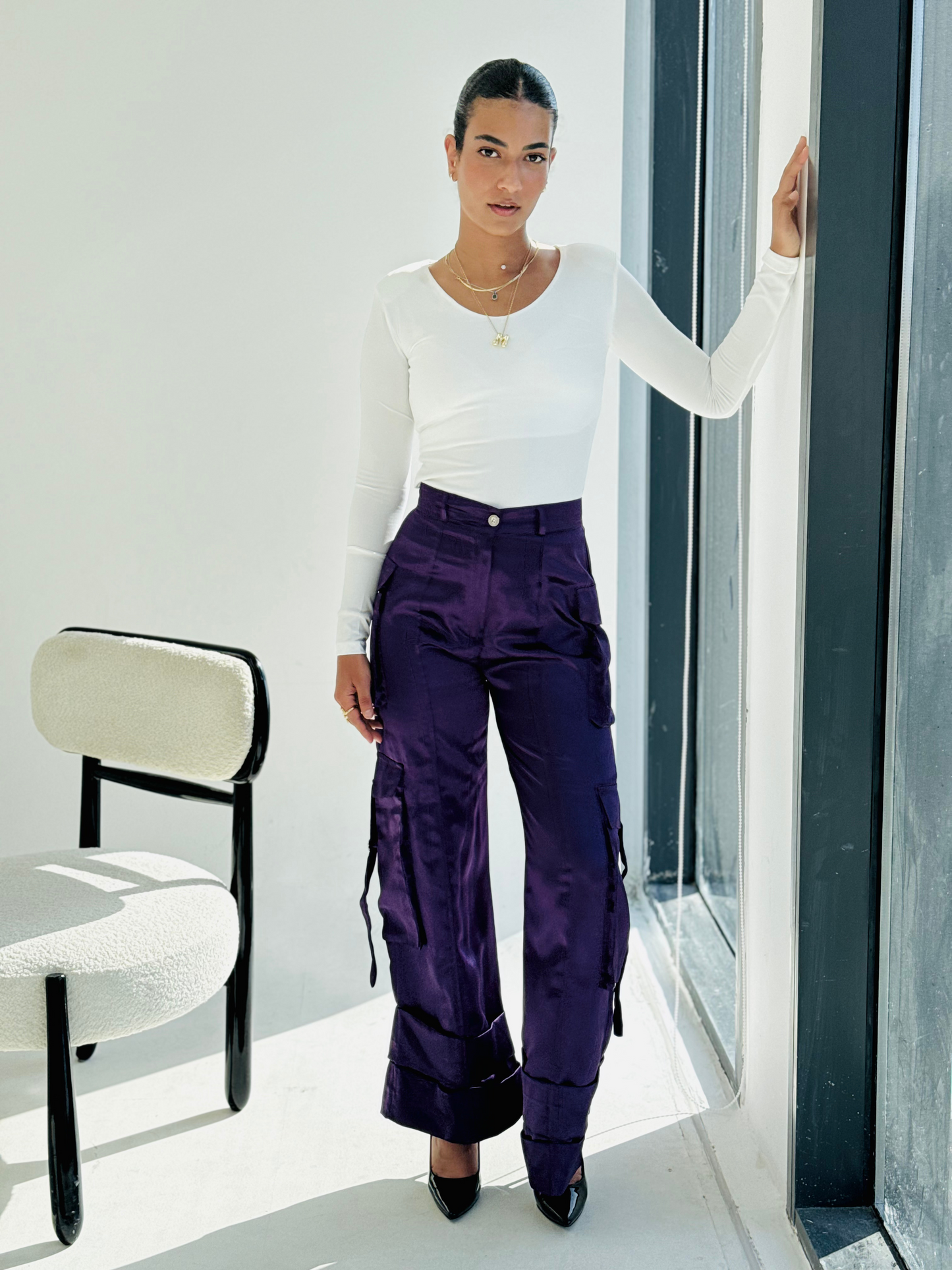 Melly Pants - Purple