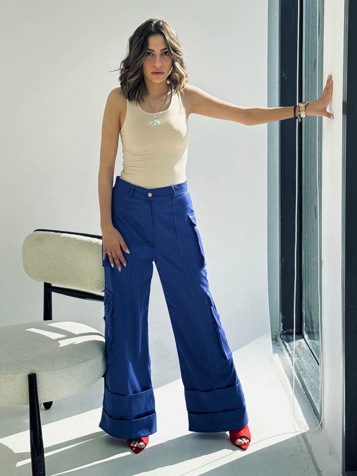 Melly Pants - Blue