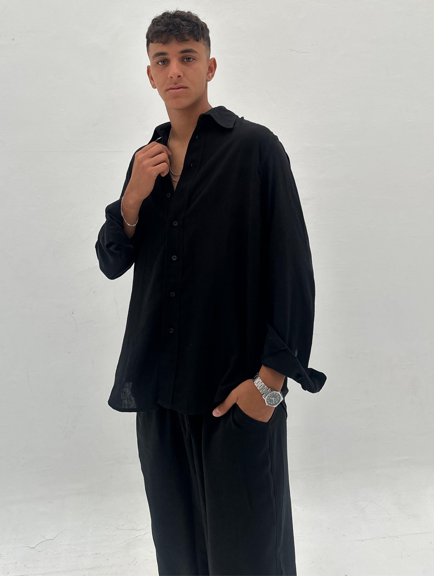 Black Coastal Pants