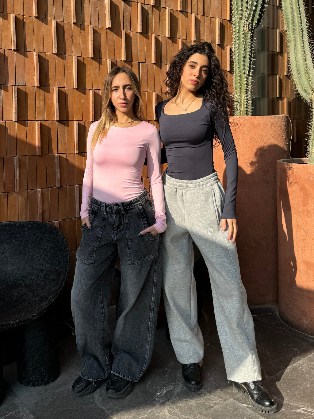 Scoop Neck Top - Pink