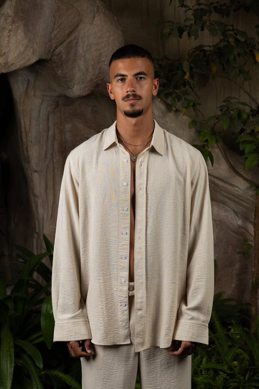 Beige Coastal Shirt