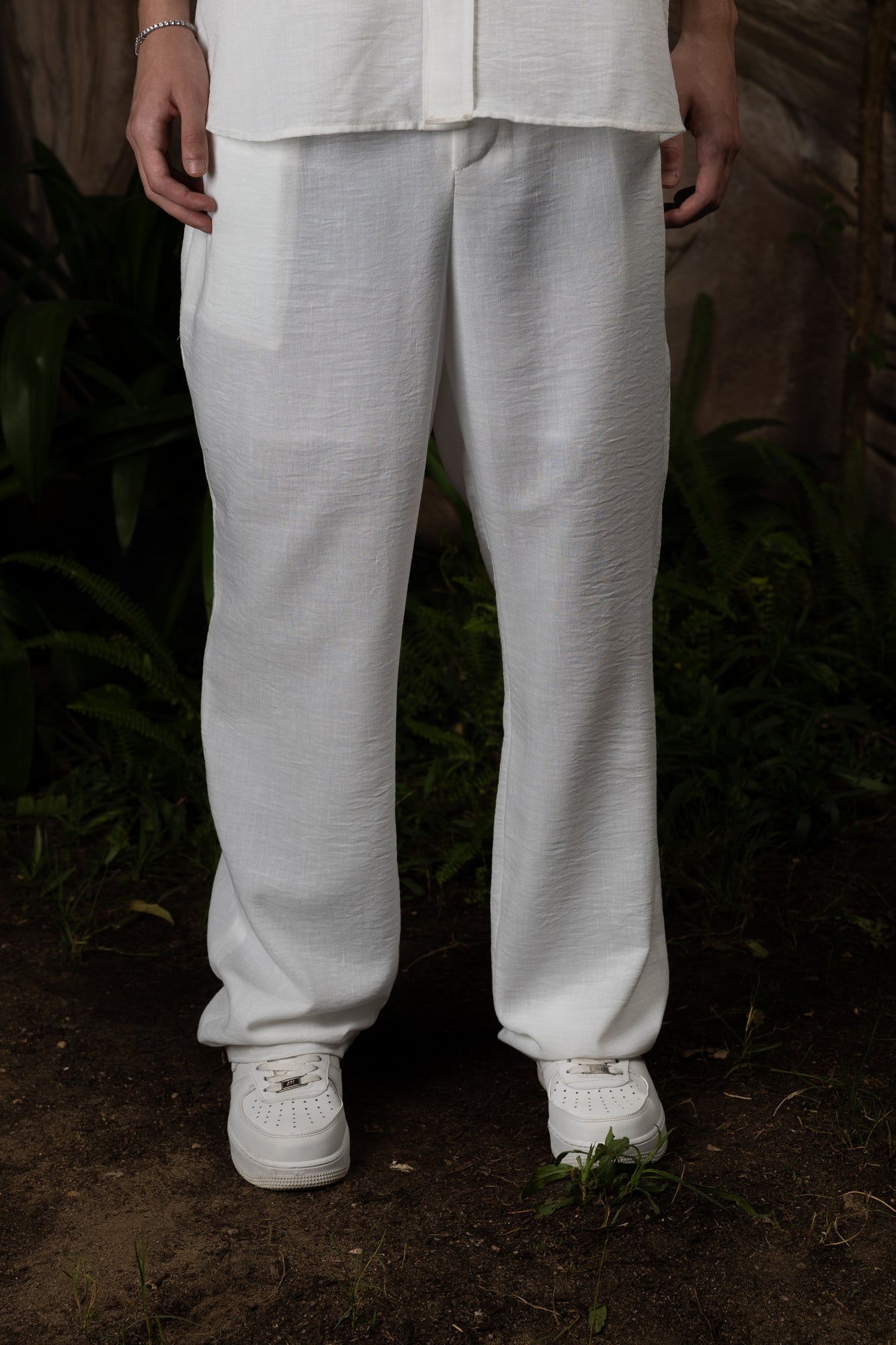 White Coastal Pants