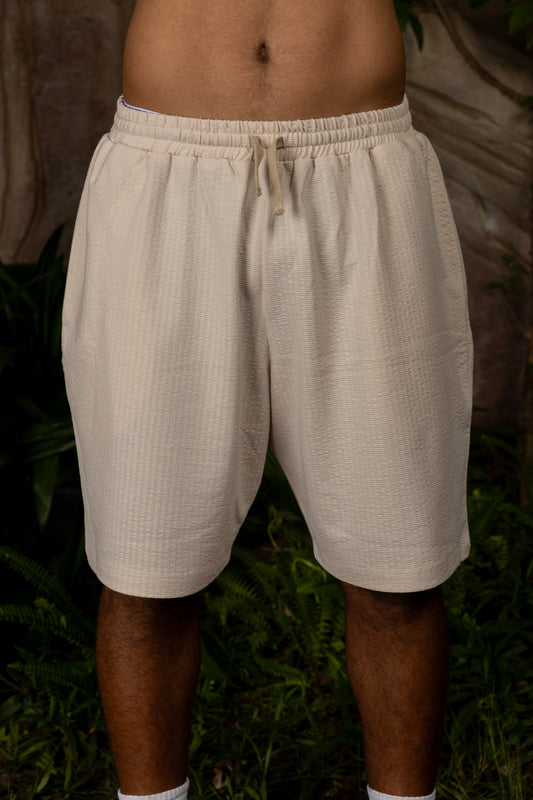 Beige Seaside Short