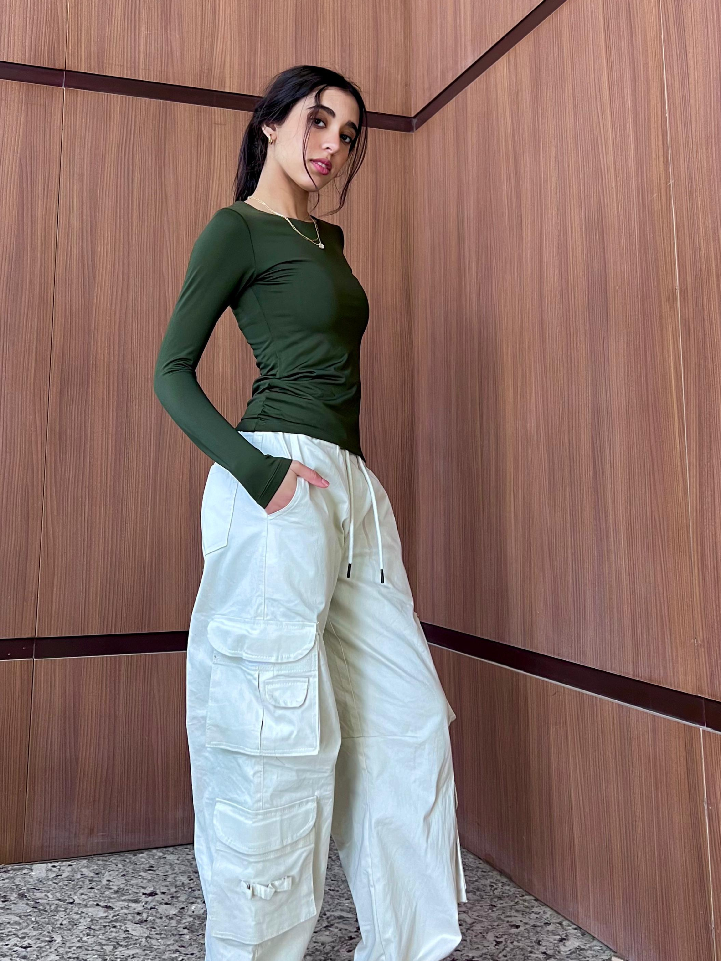 Scoop Neck Full Sleeve Top