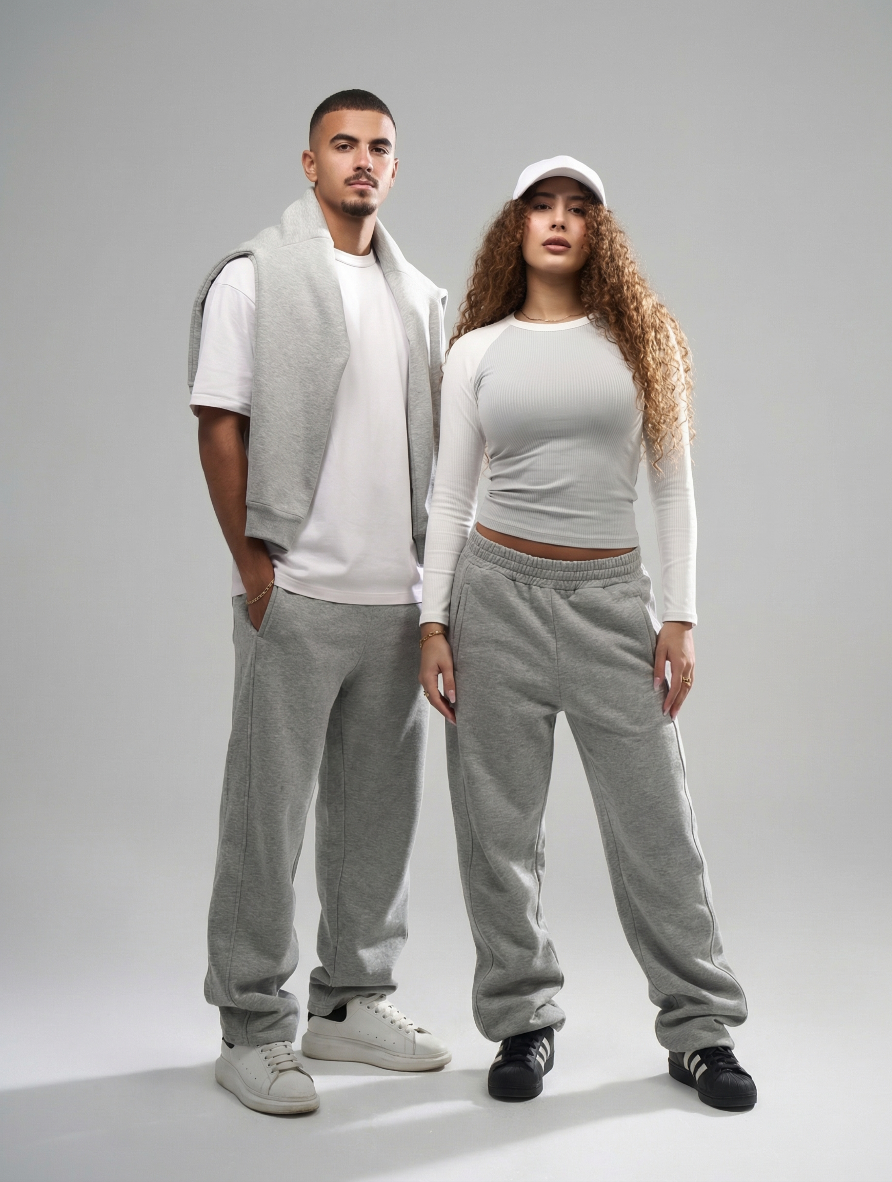 Summer Straight Leg Sweat Pants