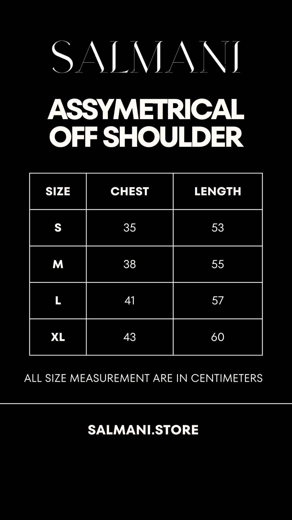 Assymetrical Off Shoulder Top