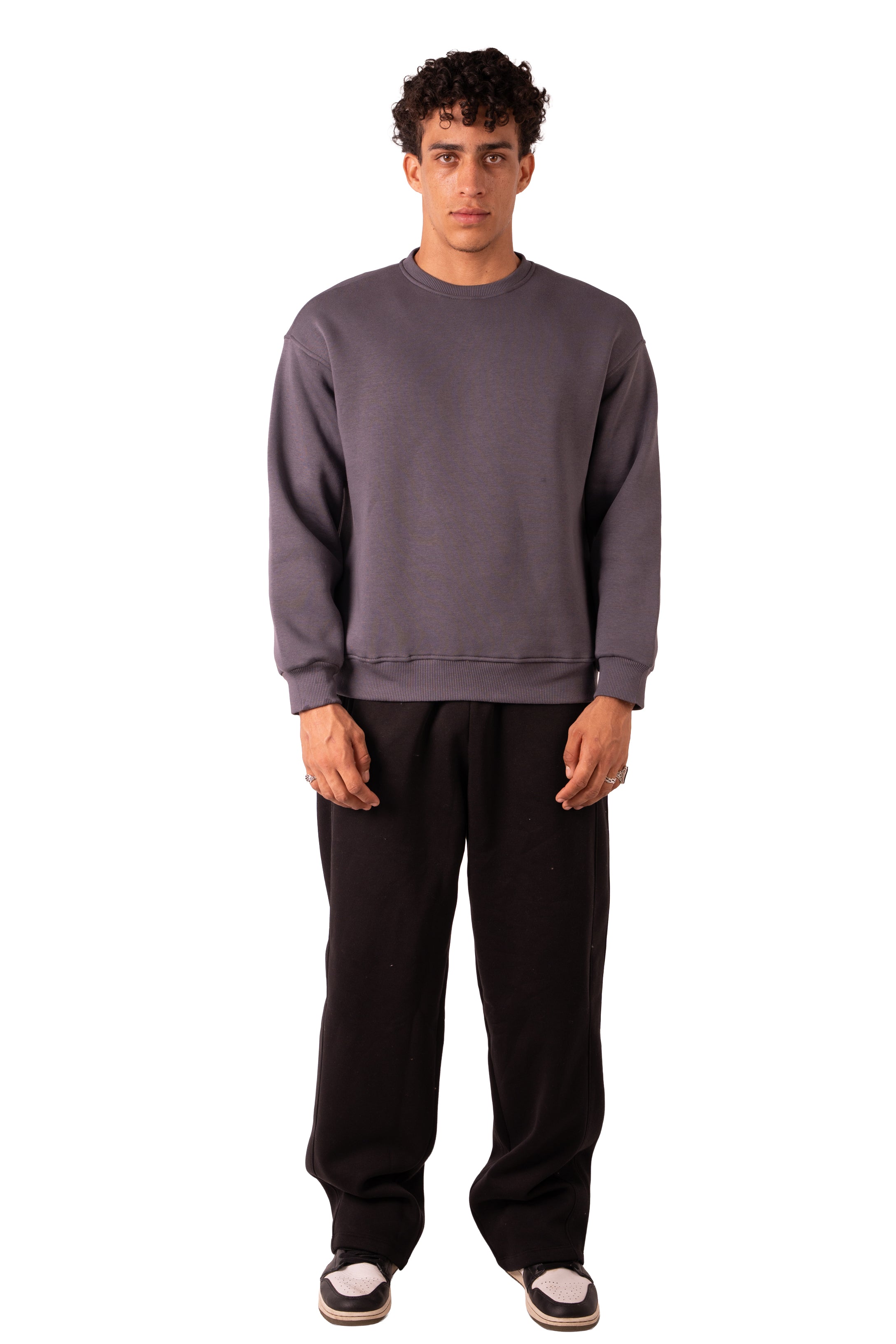 Crew Neck - Dark Grey