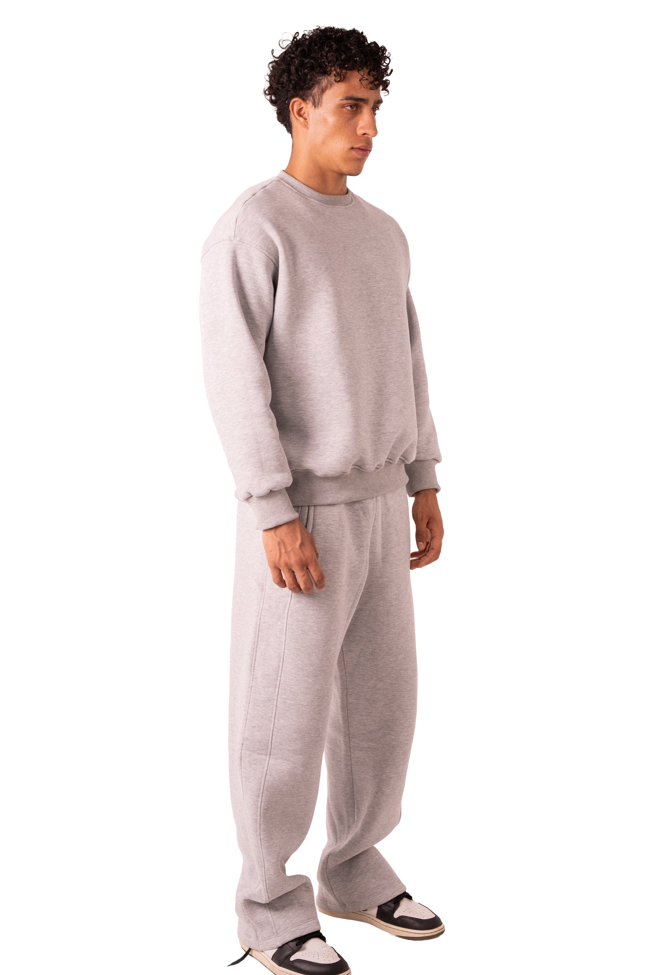 Crew Neck - Light Grey