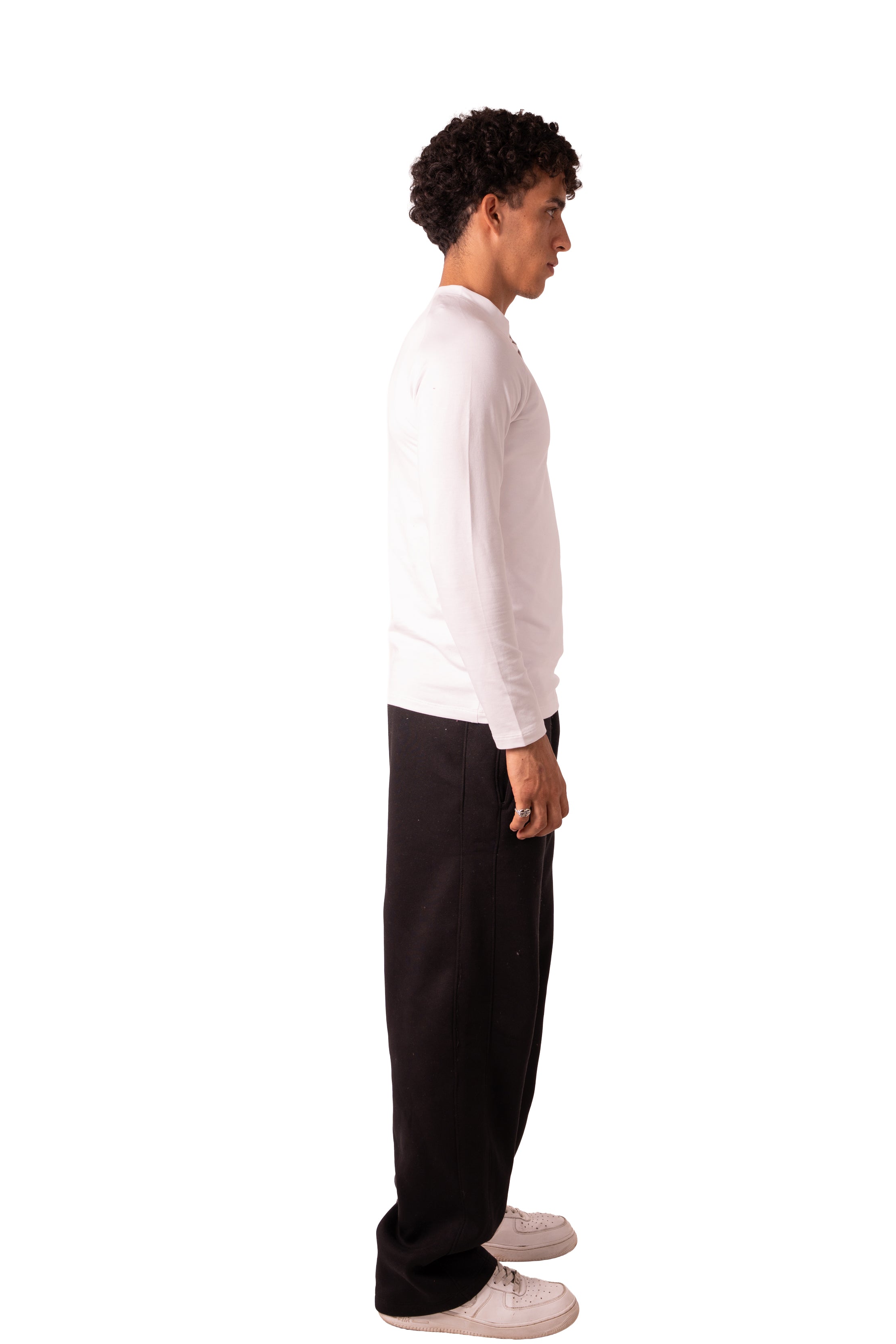 Henley Tshirt - White