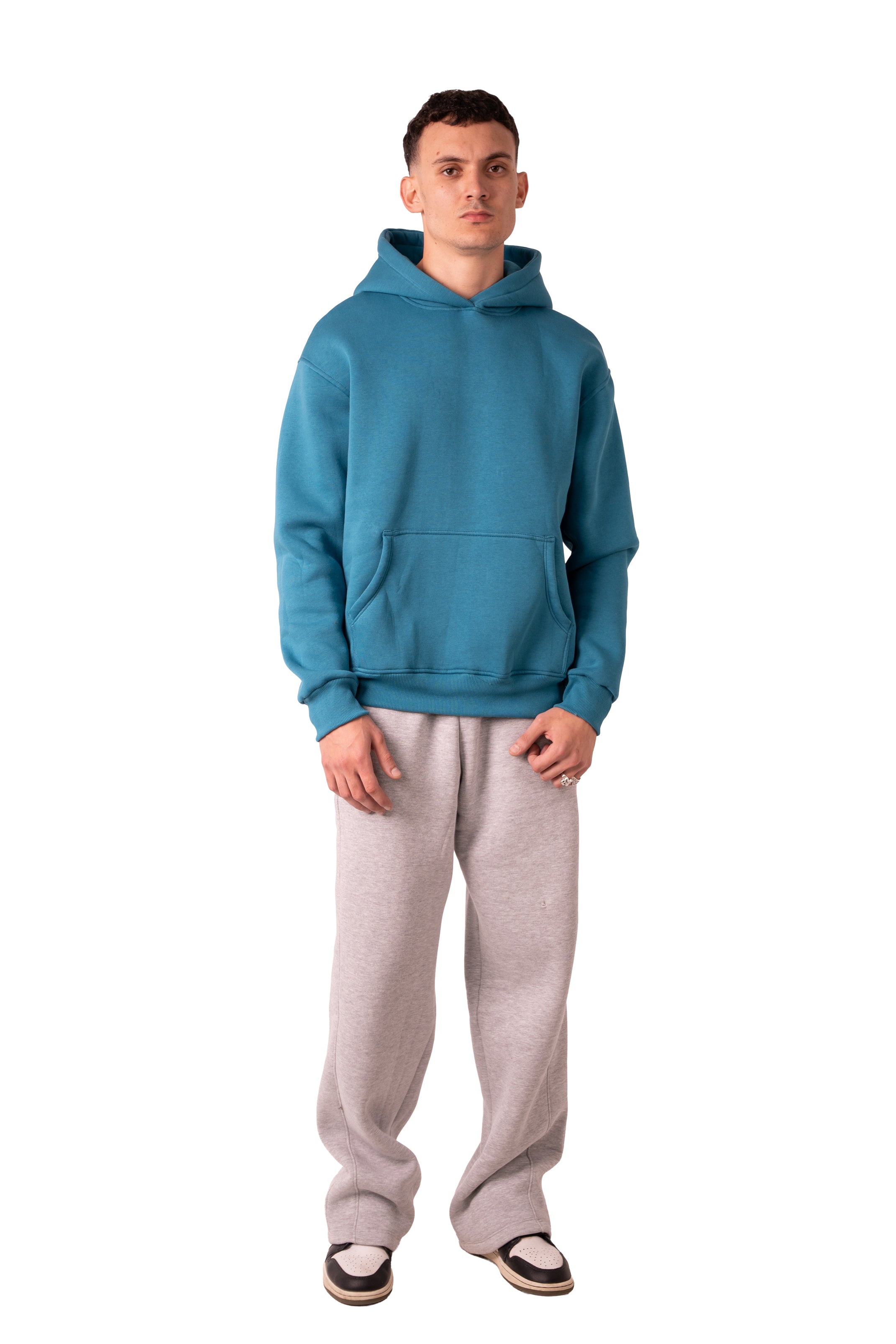 Hoodie - Deep Aqua