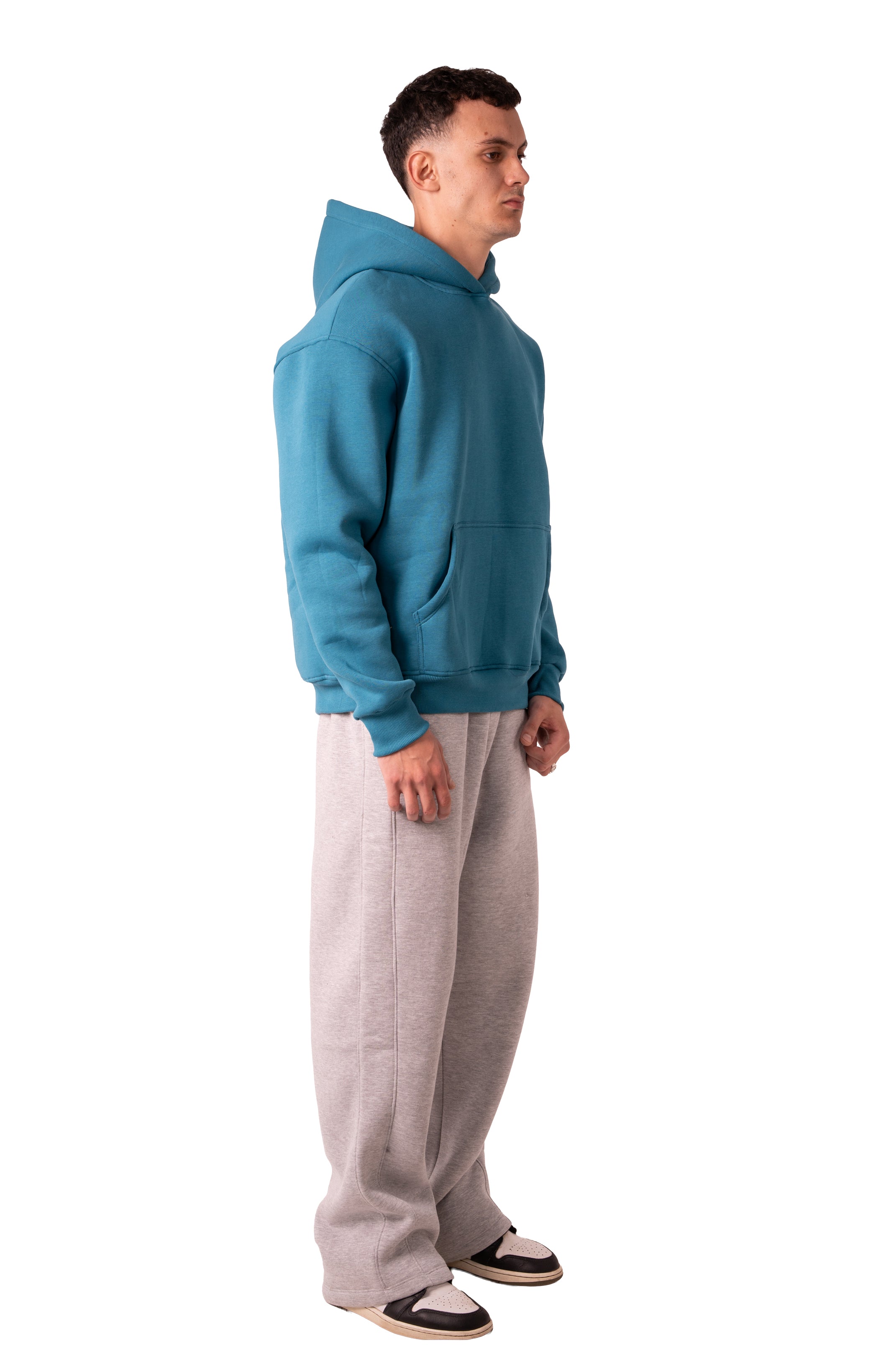 Hoodie - Deep Aqua