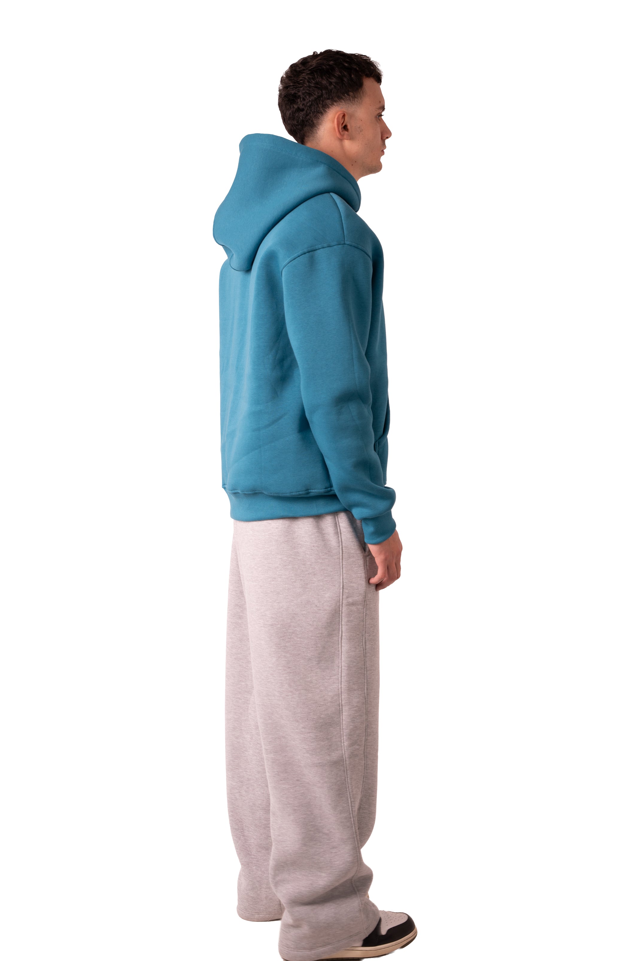 Hoodie - Deep Aqua