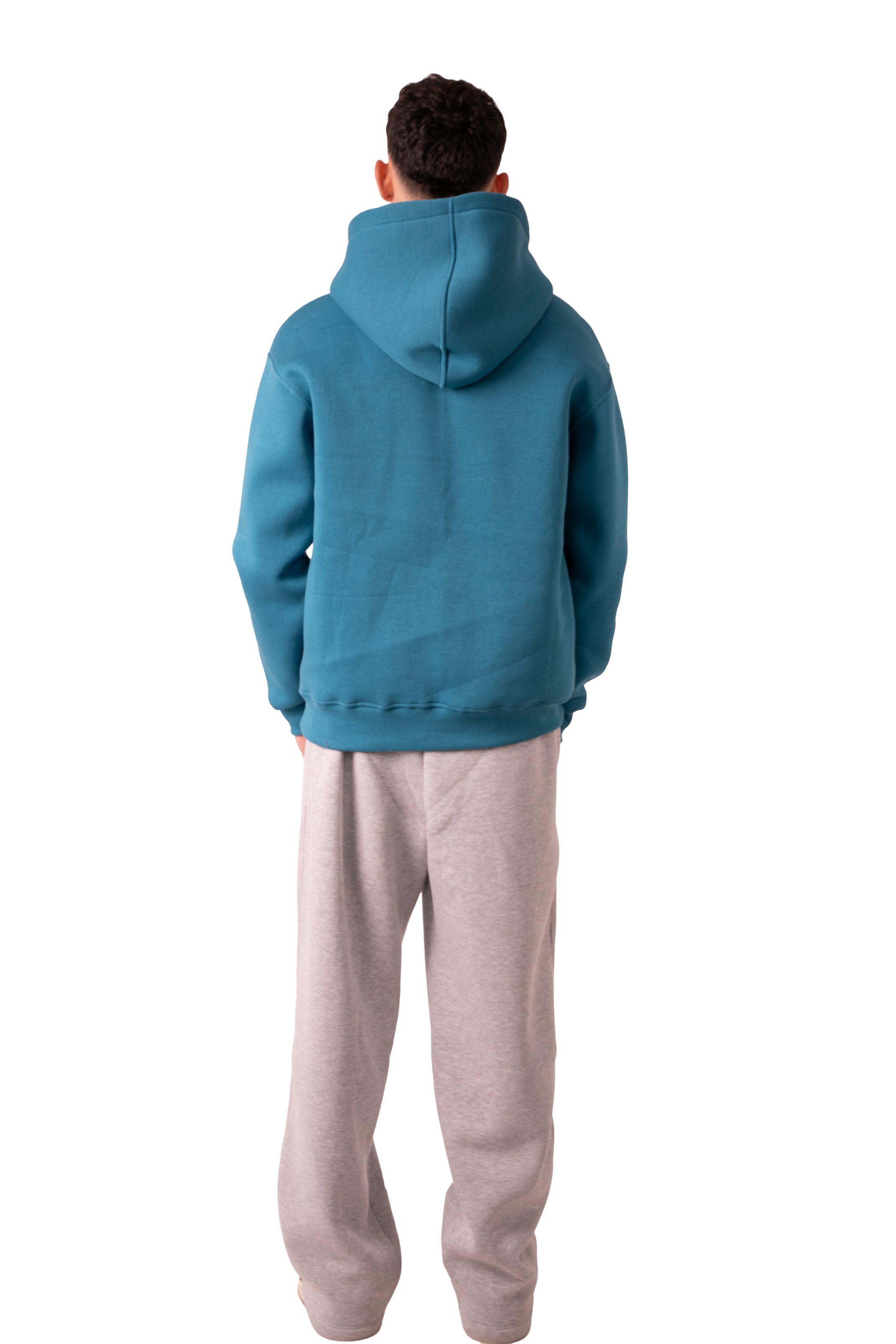 Hoodie - Deep Aqua