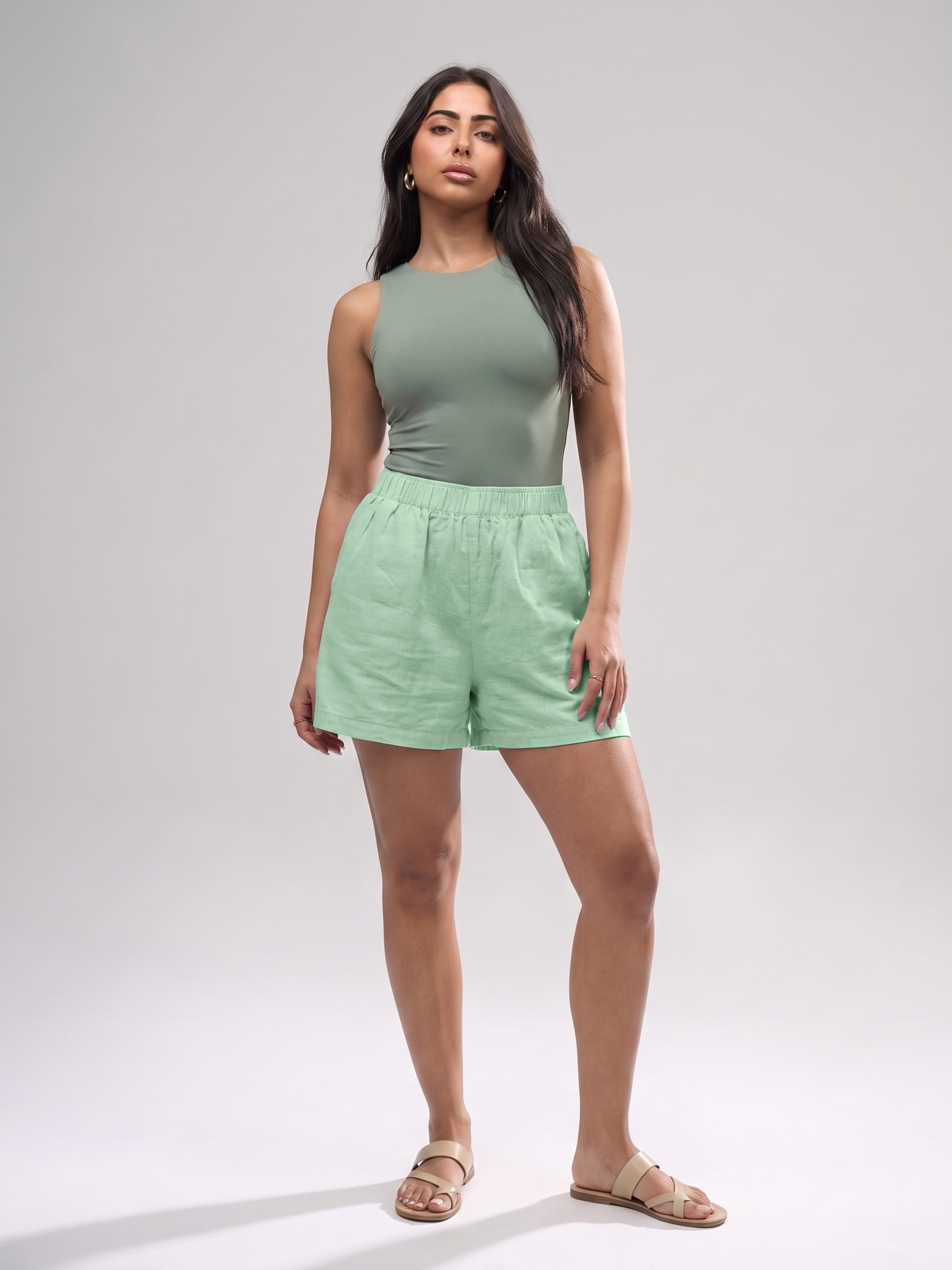 Amara Linen Shorts