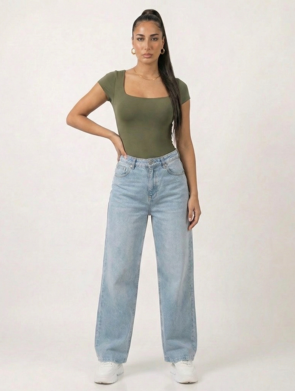 Half Sleeve Bodysuit