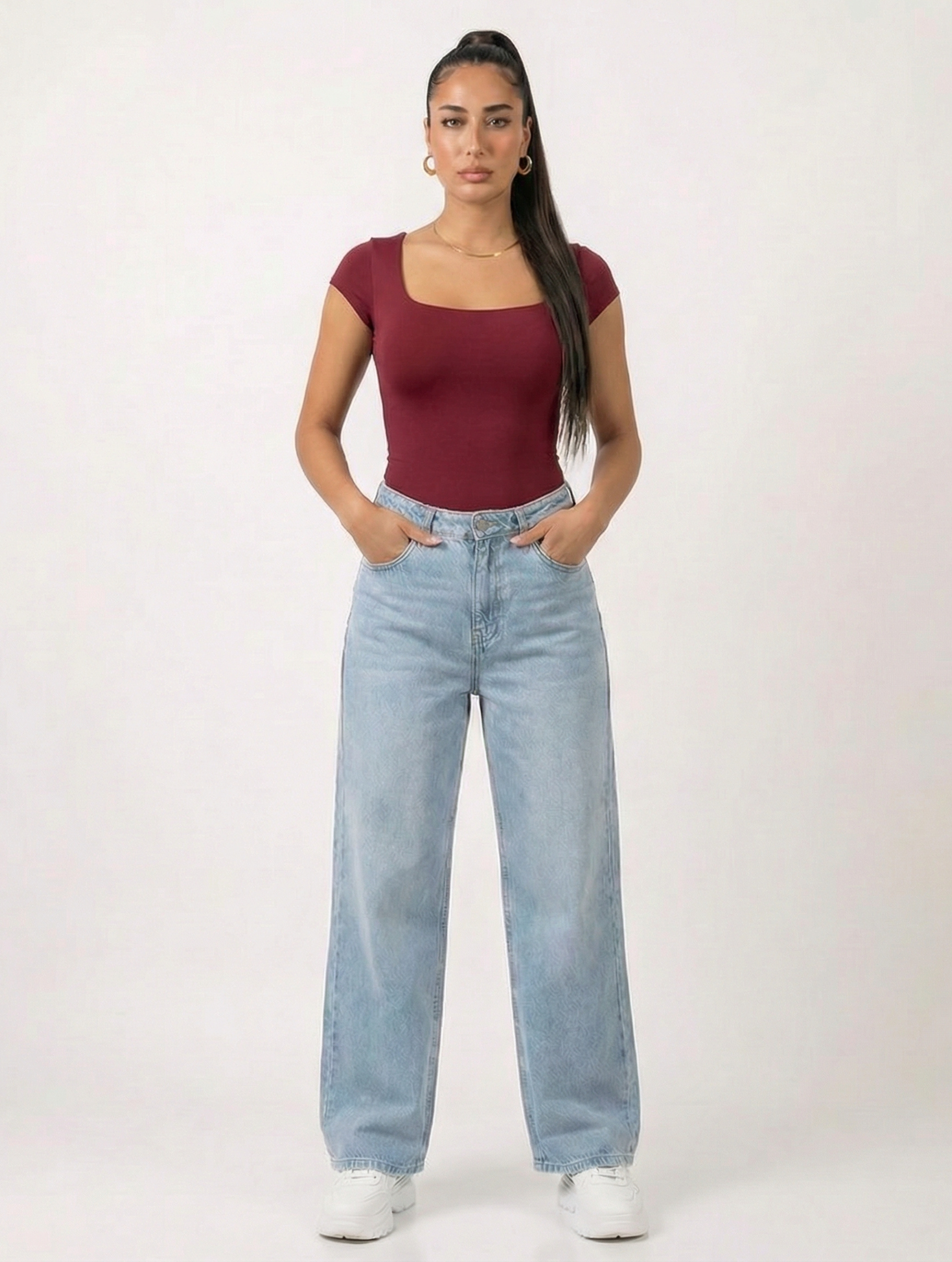 Half Sleeve Bodysuit