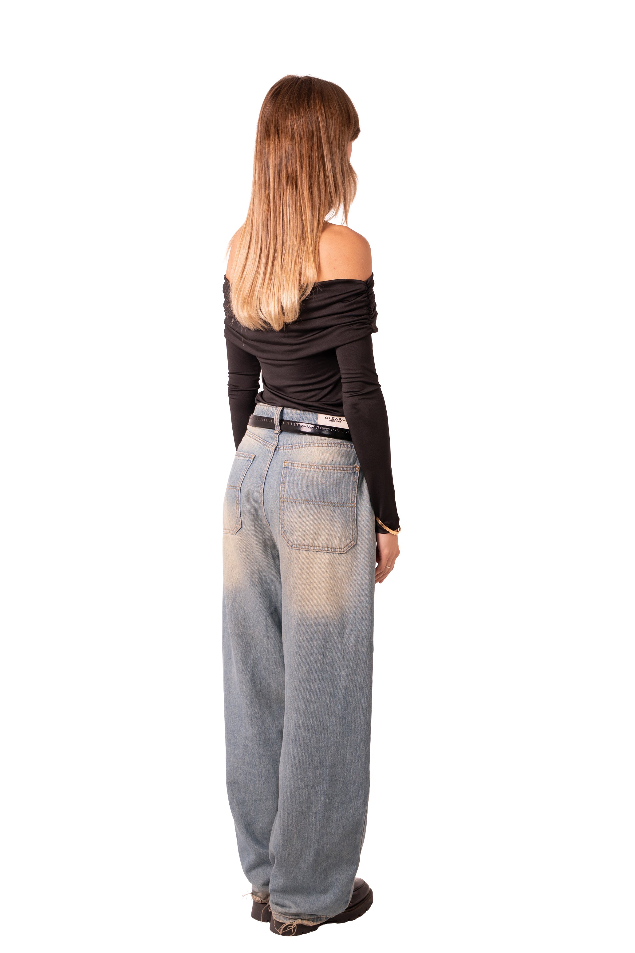 Off Shoulder Top - Black