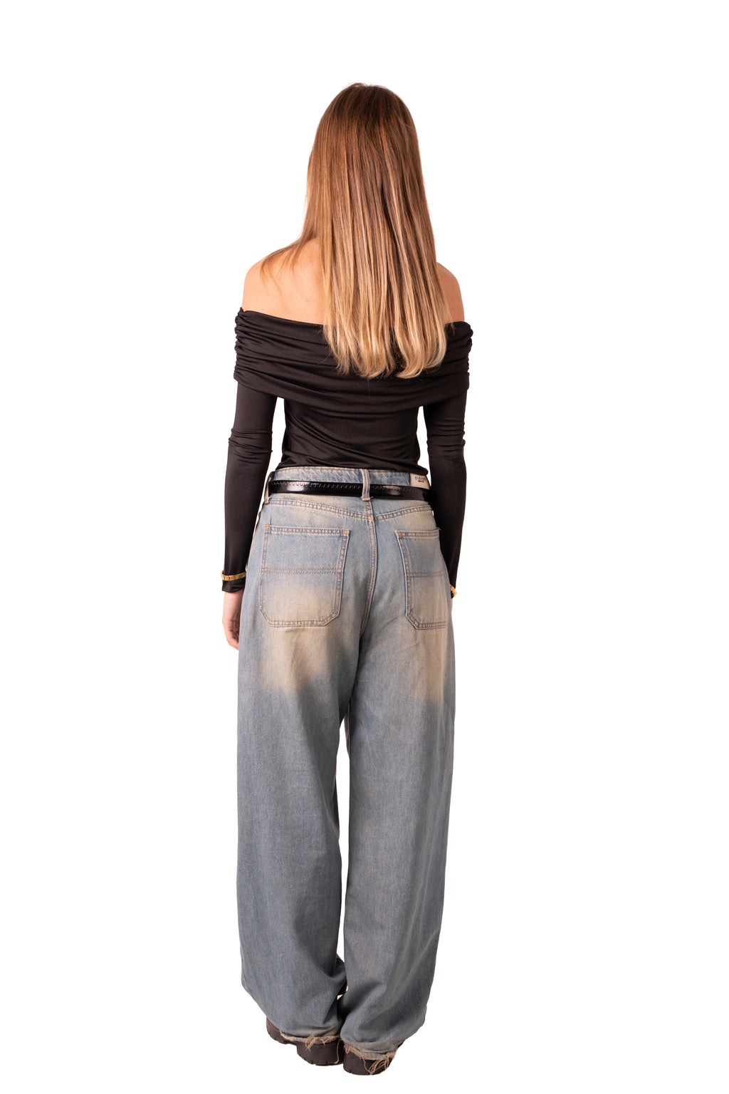 Off Shoulder Top - Black