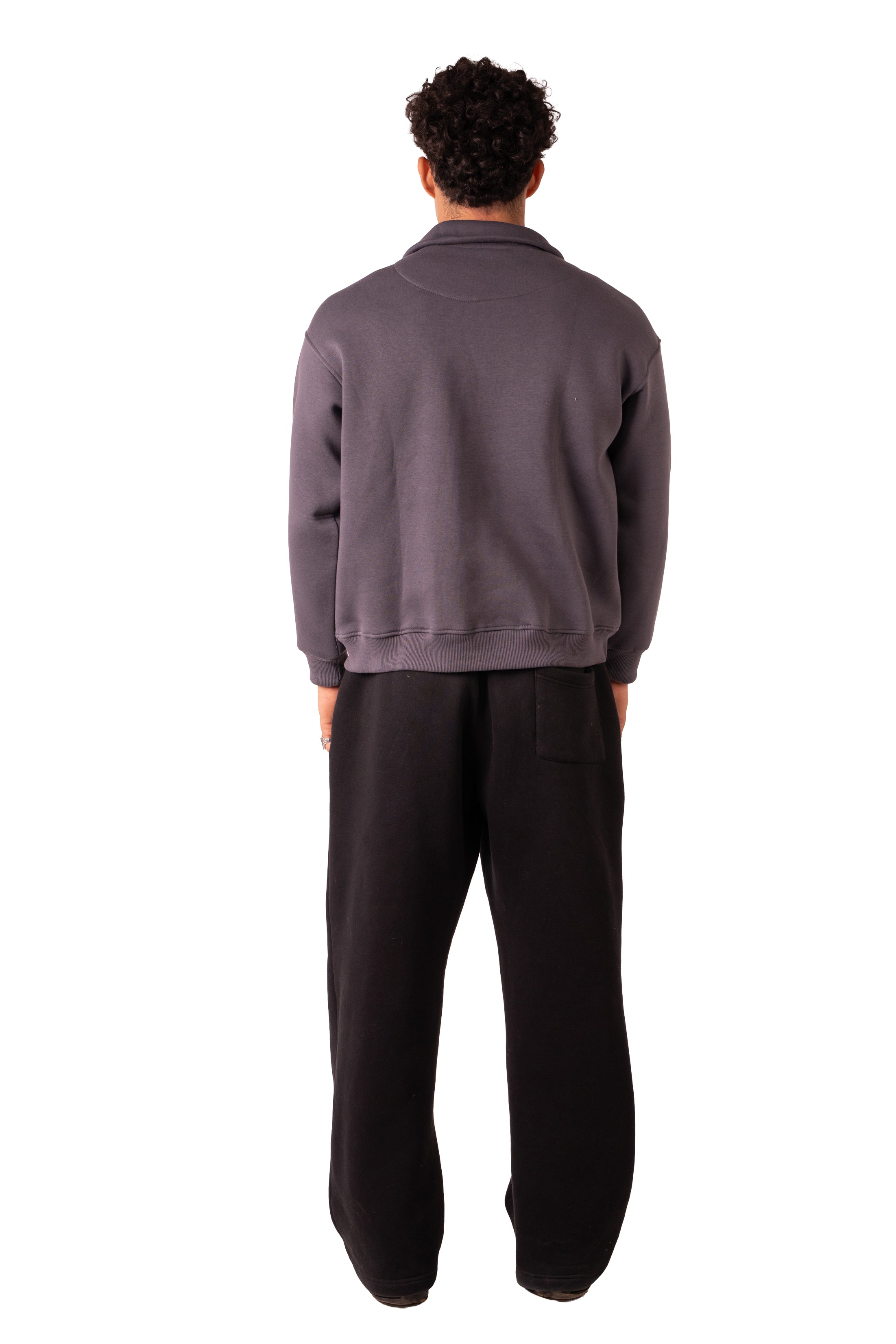 Quarter Zip - Dark Grey