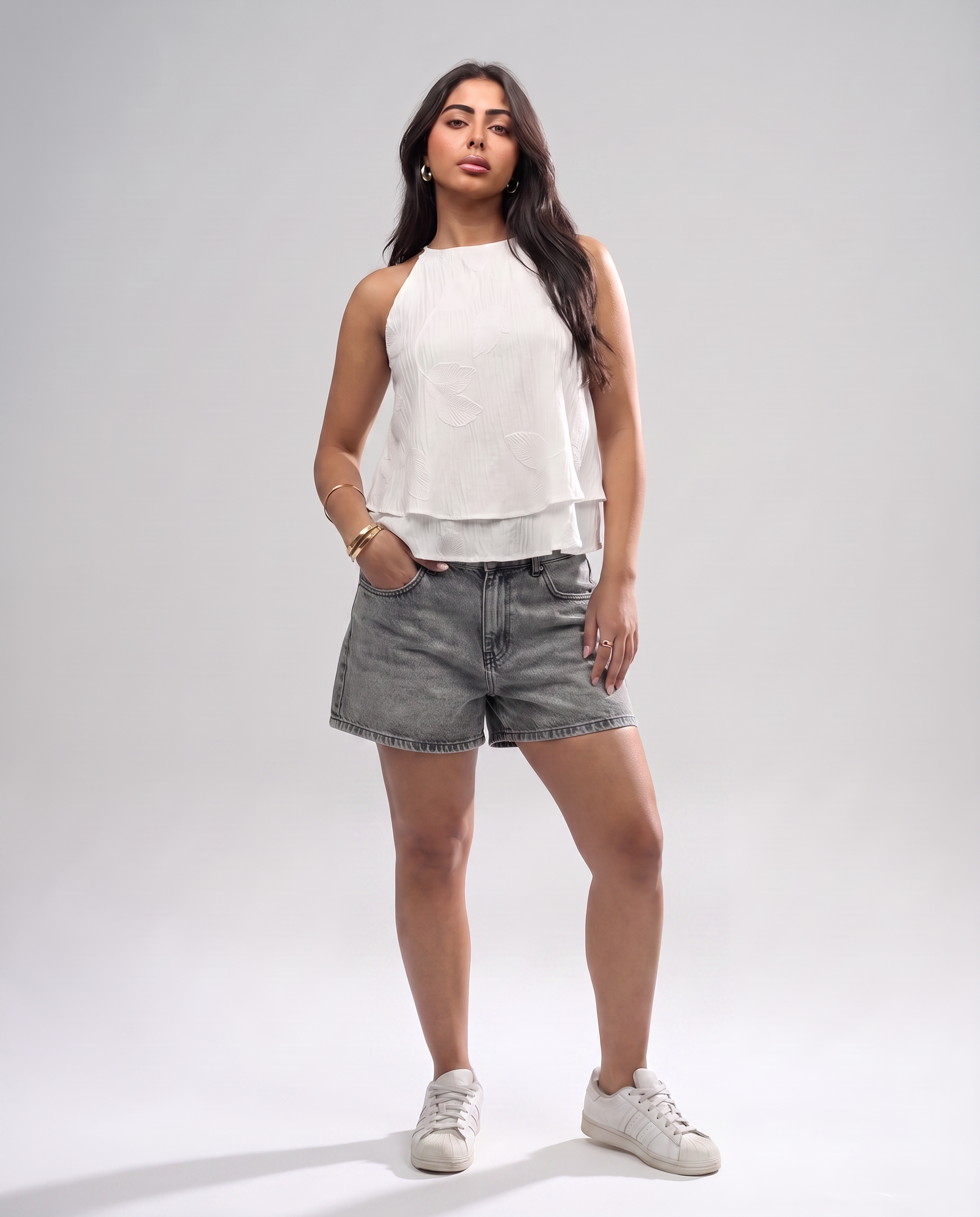 Luna Ruffle Top