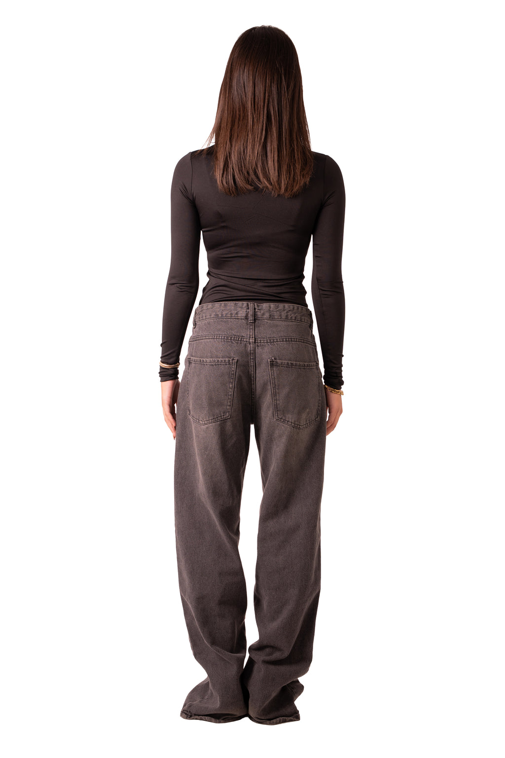 Scoop Neck Top - Black