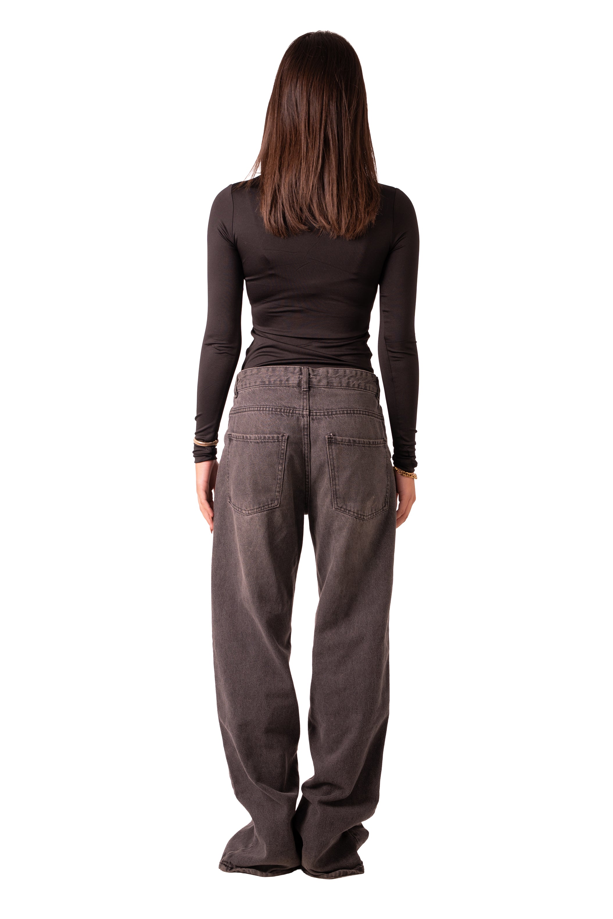 Scoop Neck Top - Black