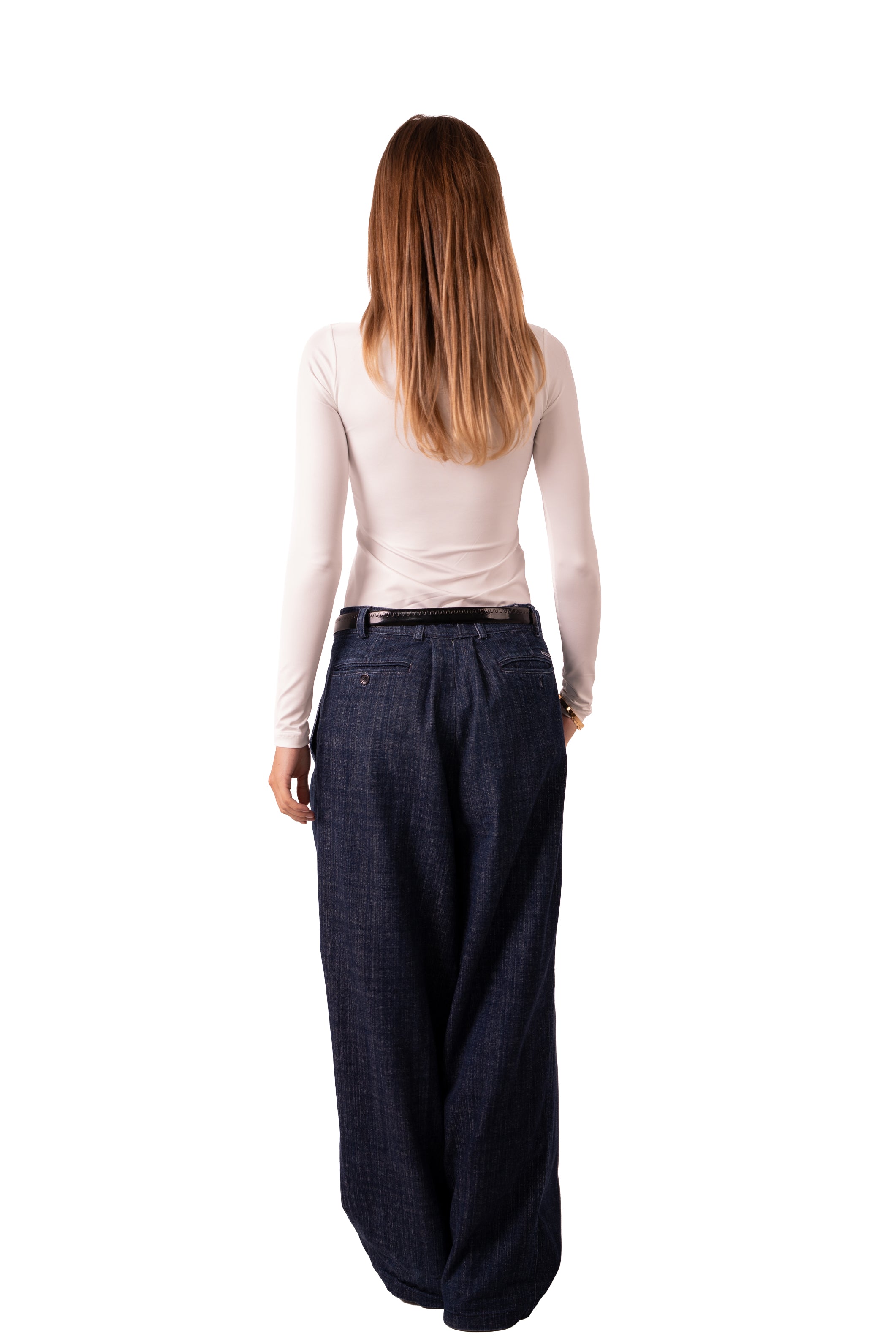 Scoop Neck Top - White