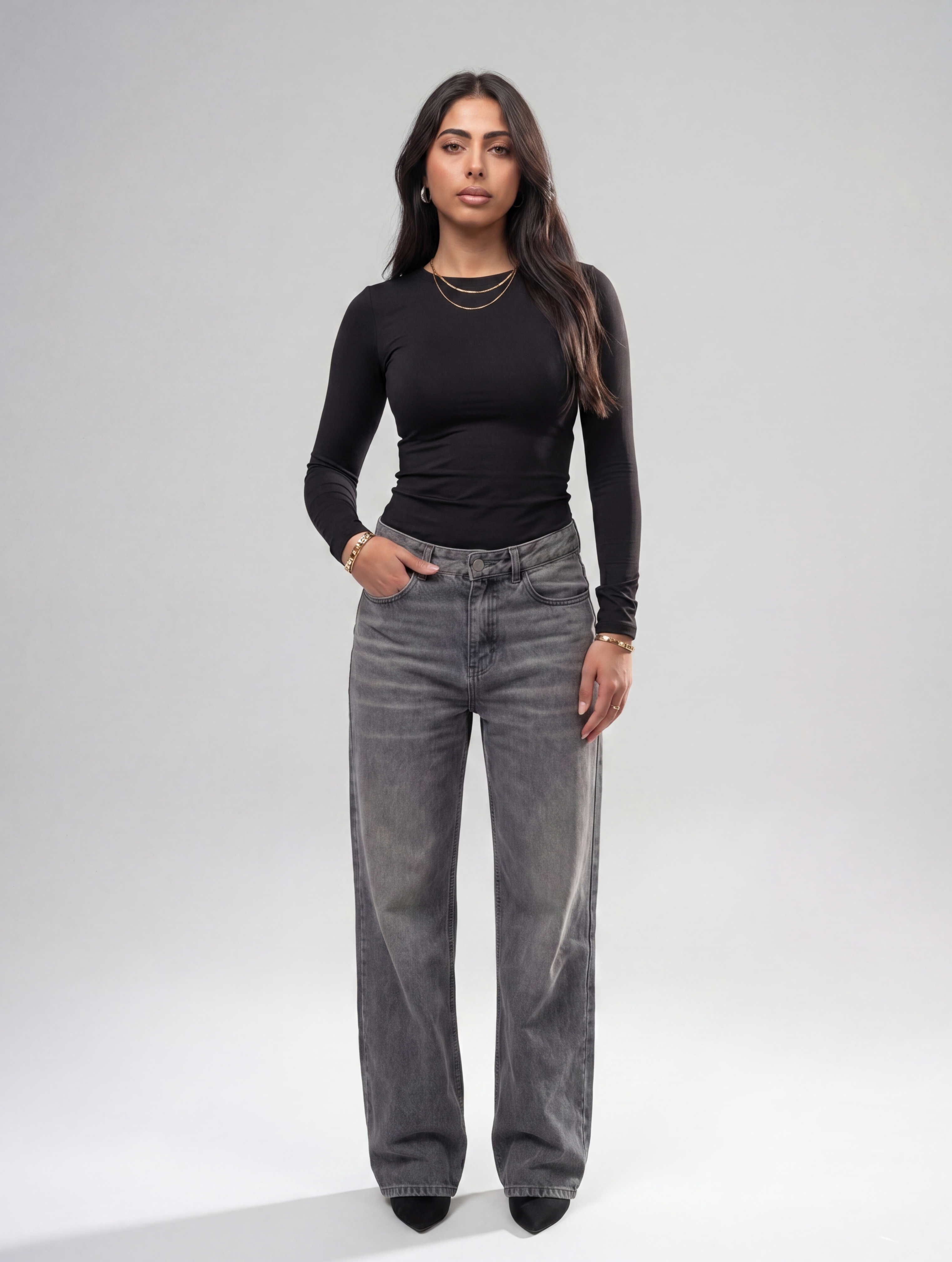 Scoop Neck Full Sleeve Top