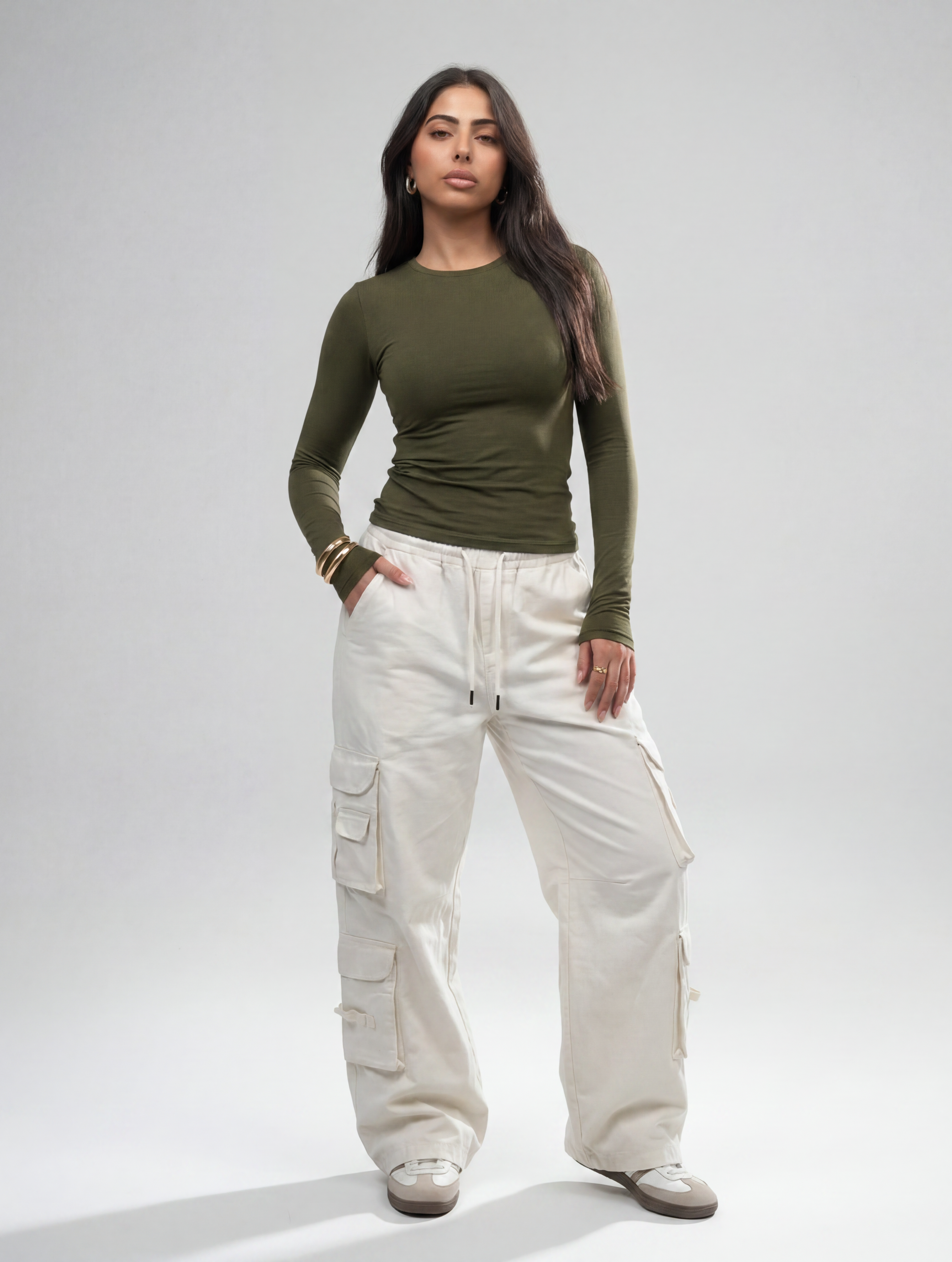 Scoop Neck Full Sleeve Top
