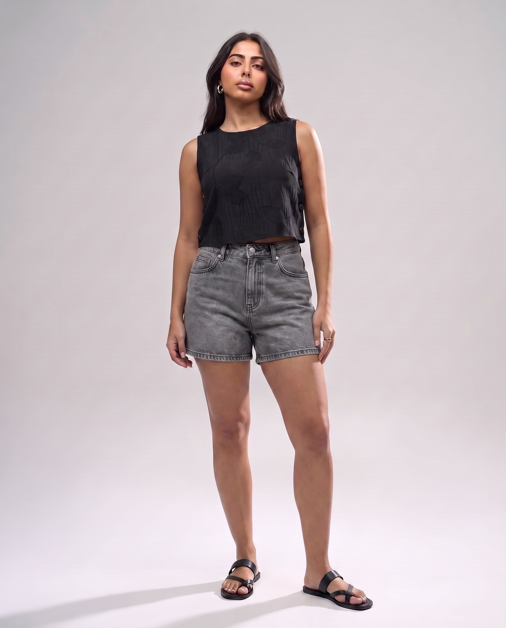 Vale Side Buttoned Top