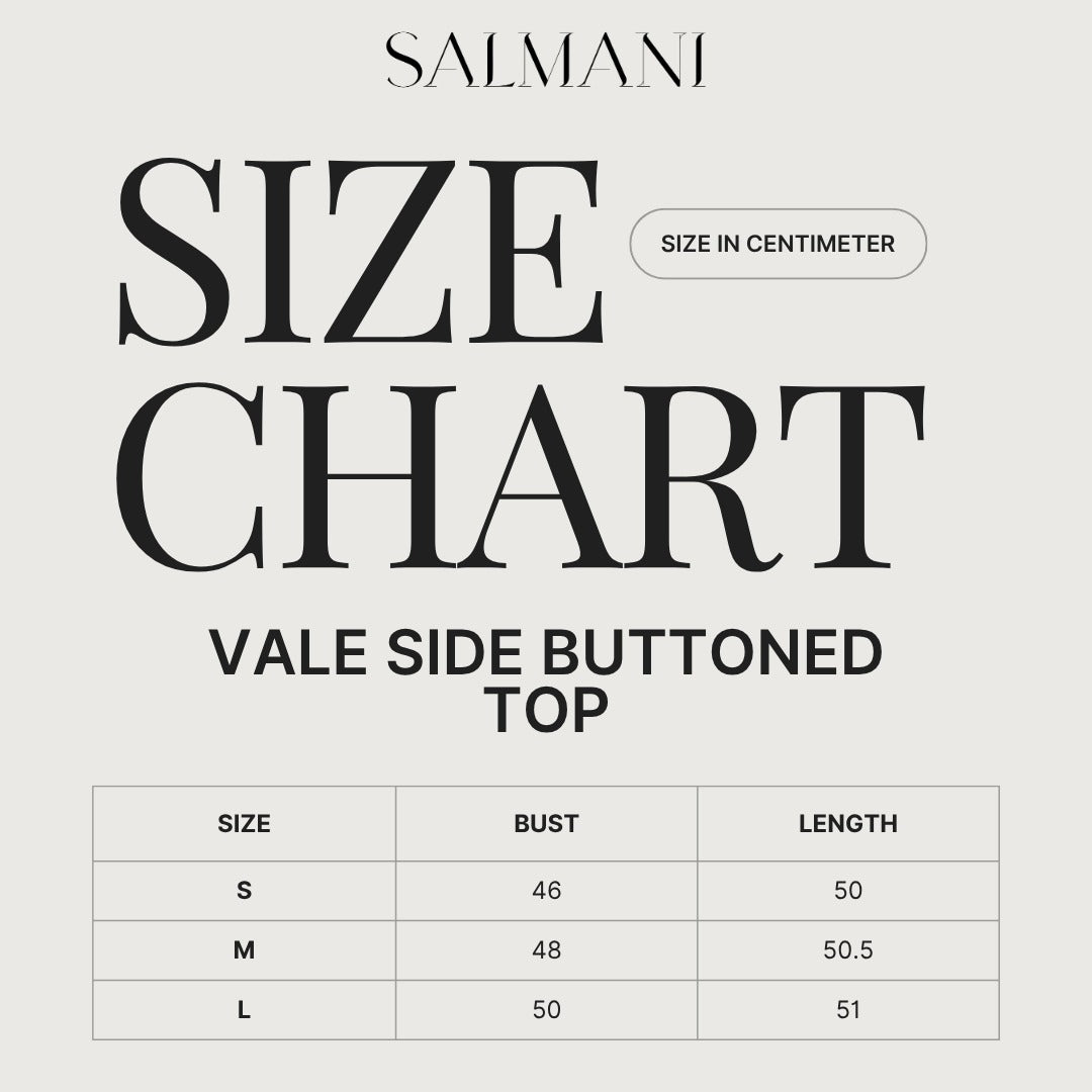 Vale Side Buttoned Top