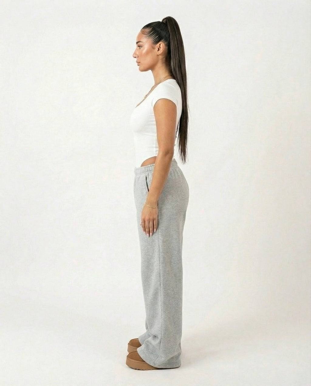 Summer Wide Leg Sweat Pants