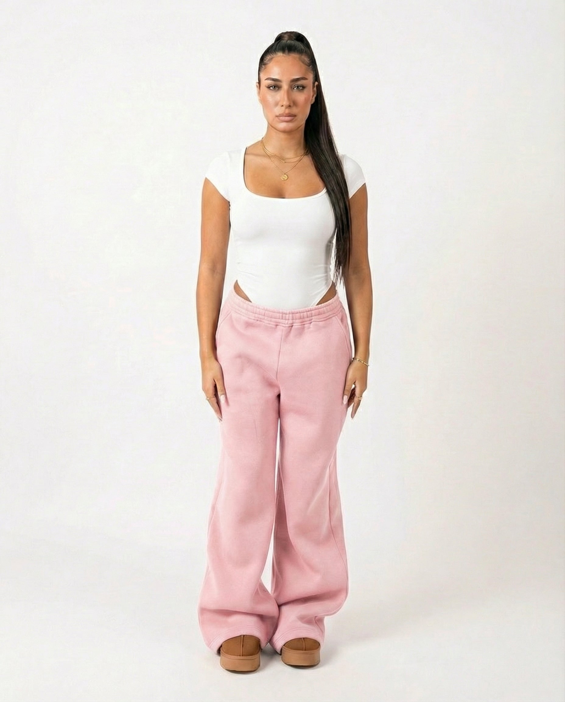Summer Wide Leg Sweat Pants